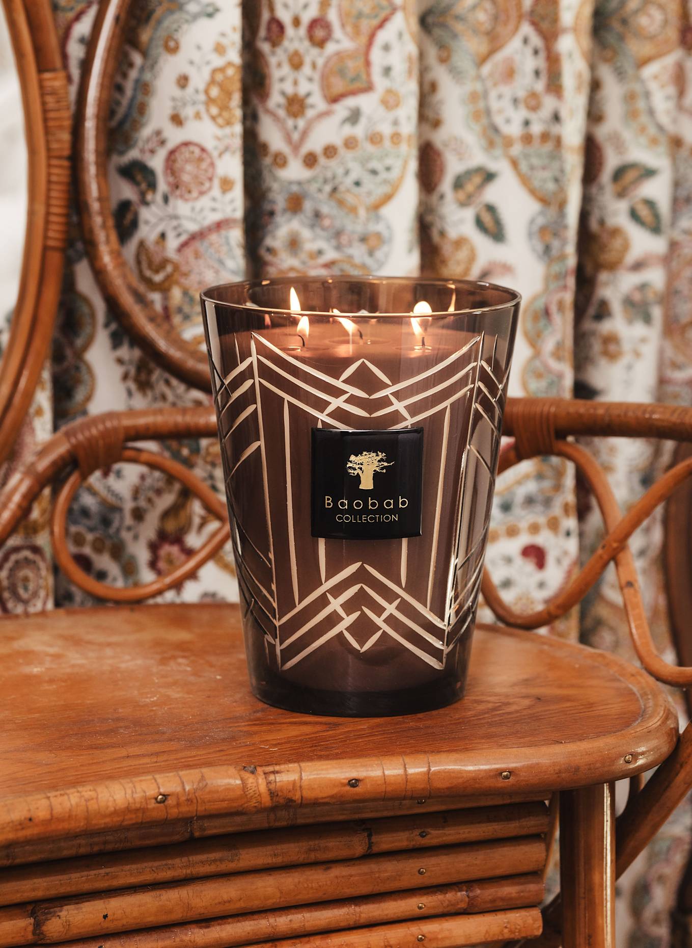 Baobab COLLECTION Vonná svíčka HERITAGE FONTENAY: HNĚDÁ