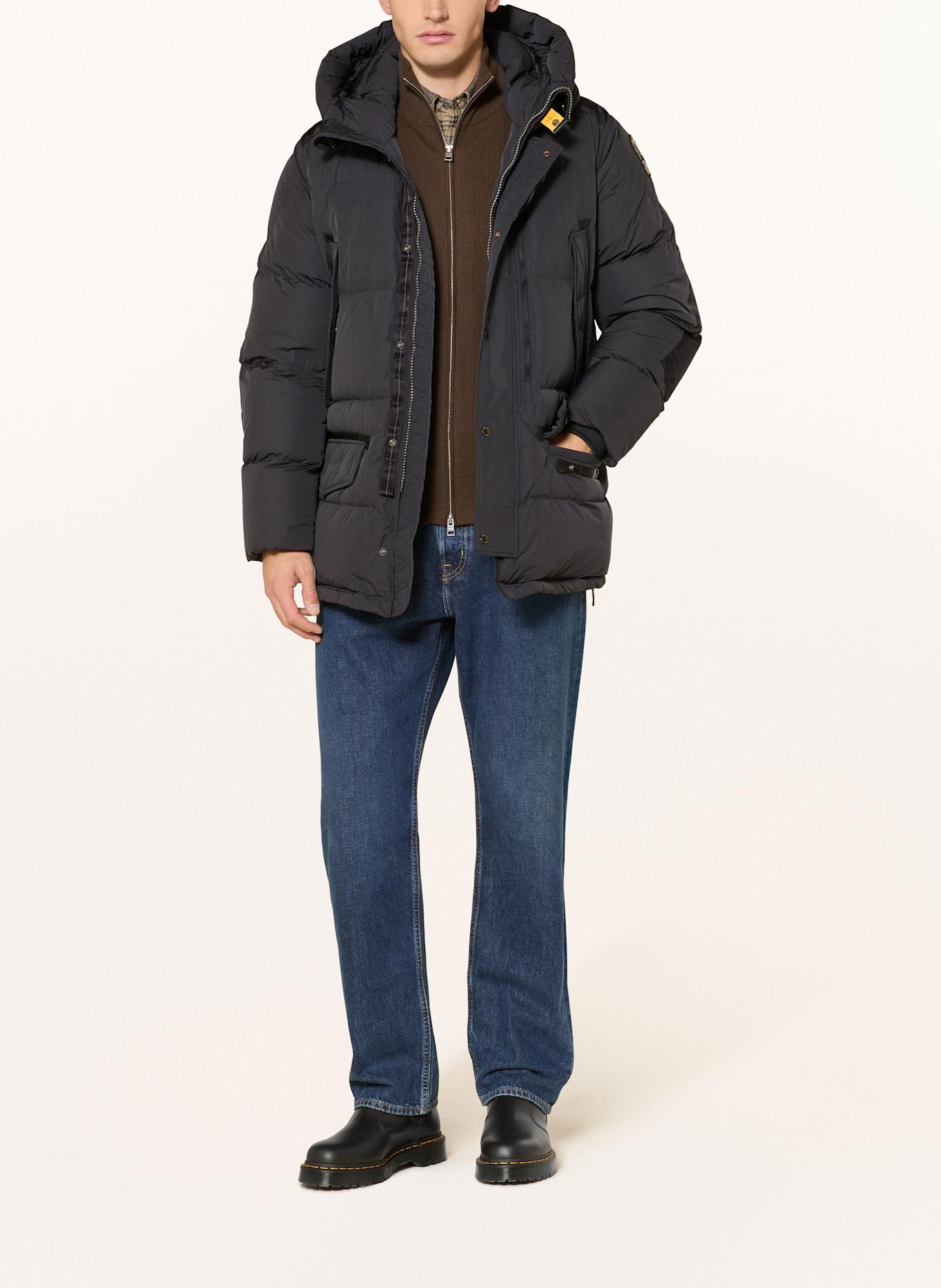 PARAJUMPERS Daunenparka HARRASEEKET: SCHWARZ