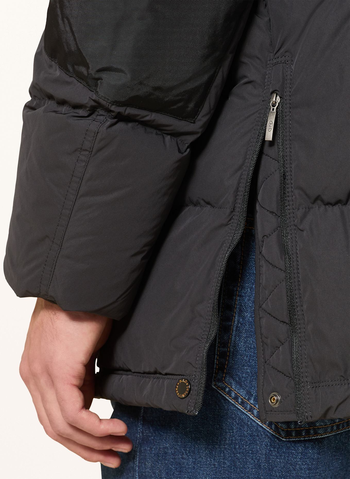 PARAJUMPERS Daunenparka HARRASEEKET: SCHWARZ
