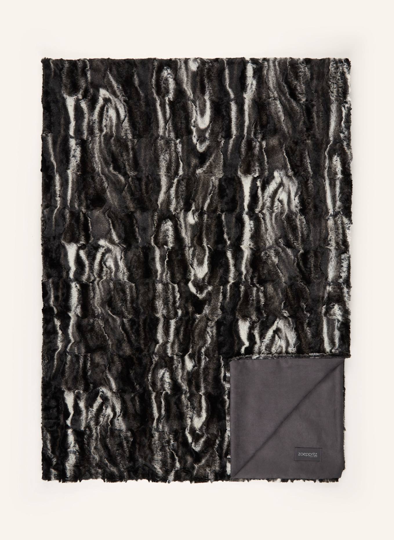 zoeppritz Plaid RUN: DUNKELGRAU / DUNKELBRAUN / ECRU