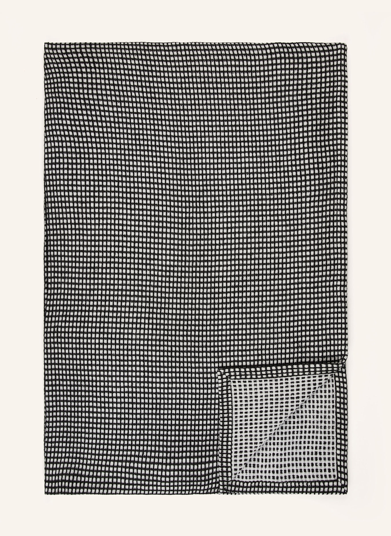 zoeppritz Plaid MESH: SCHWARZ / WEISS