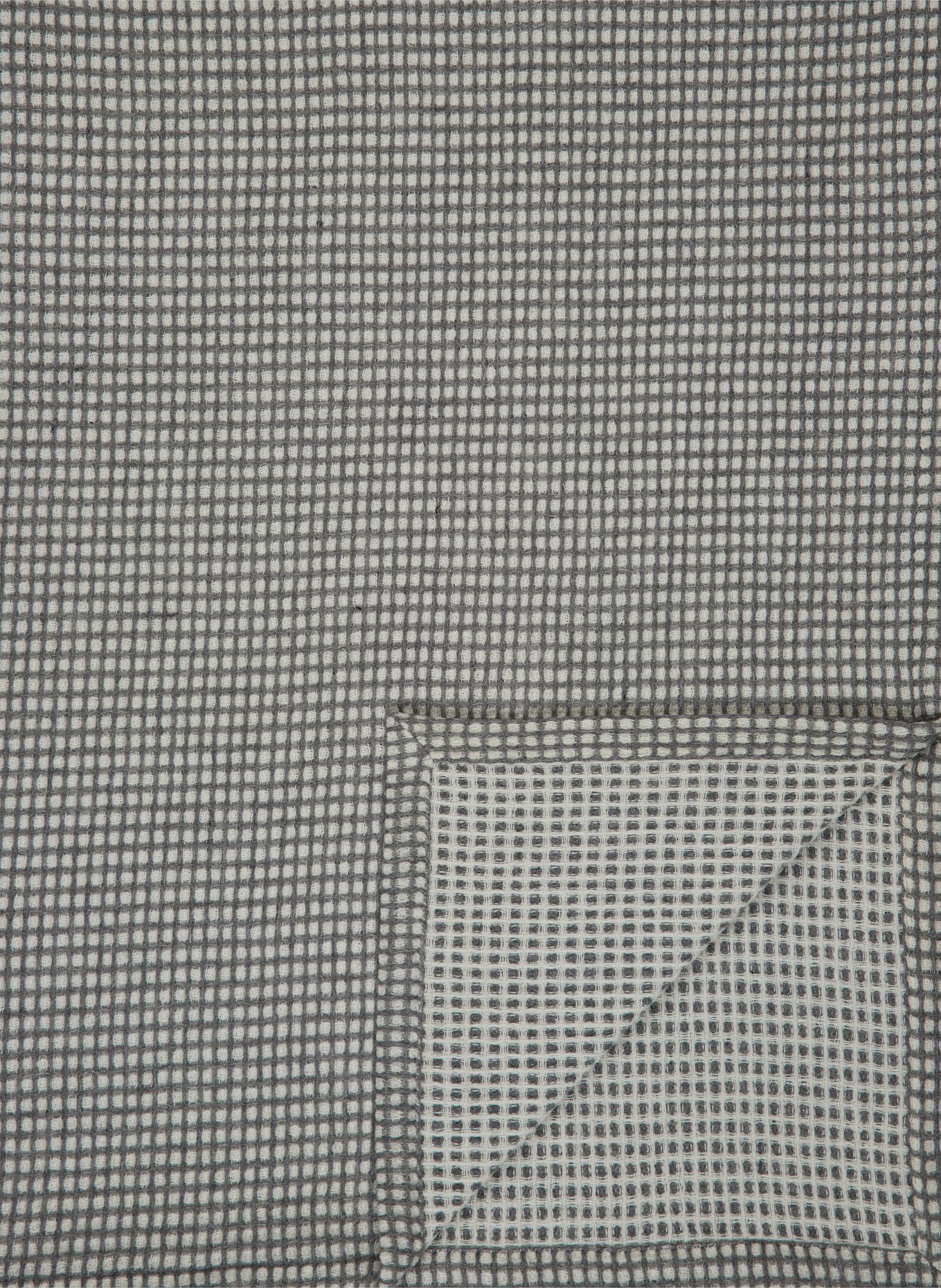 zoeppritz Plaid MESH: CREME / HELLGRAU