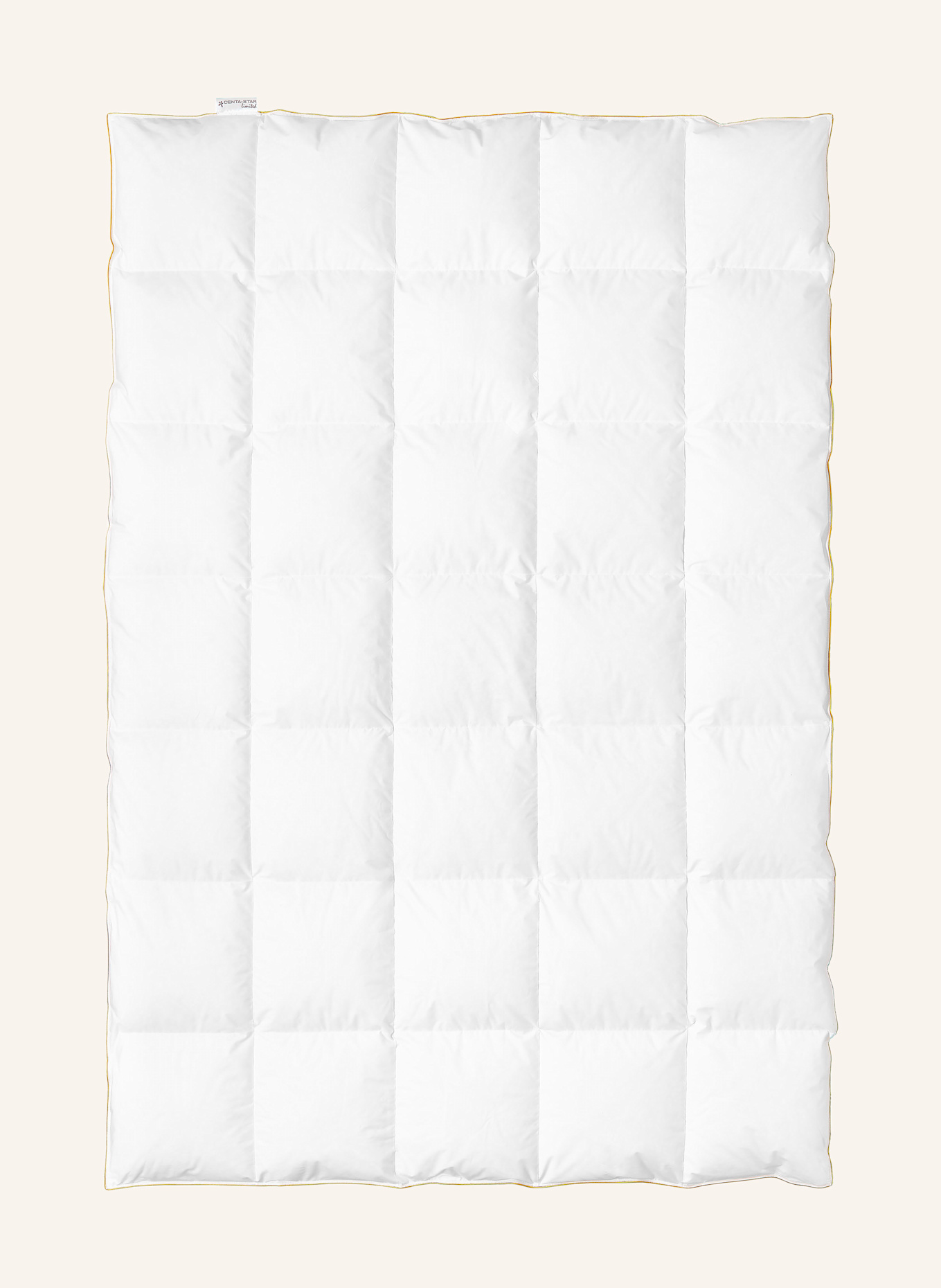 CENTA-STAR Daunendecke LA BELLE: CREME