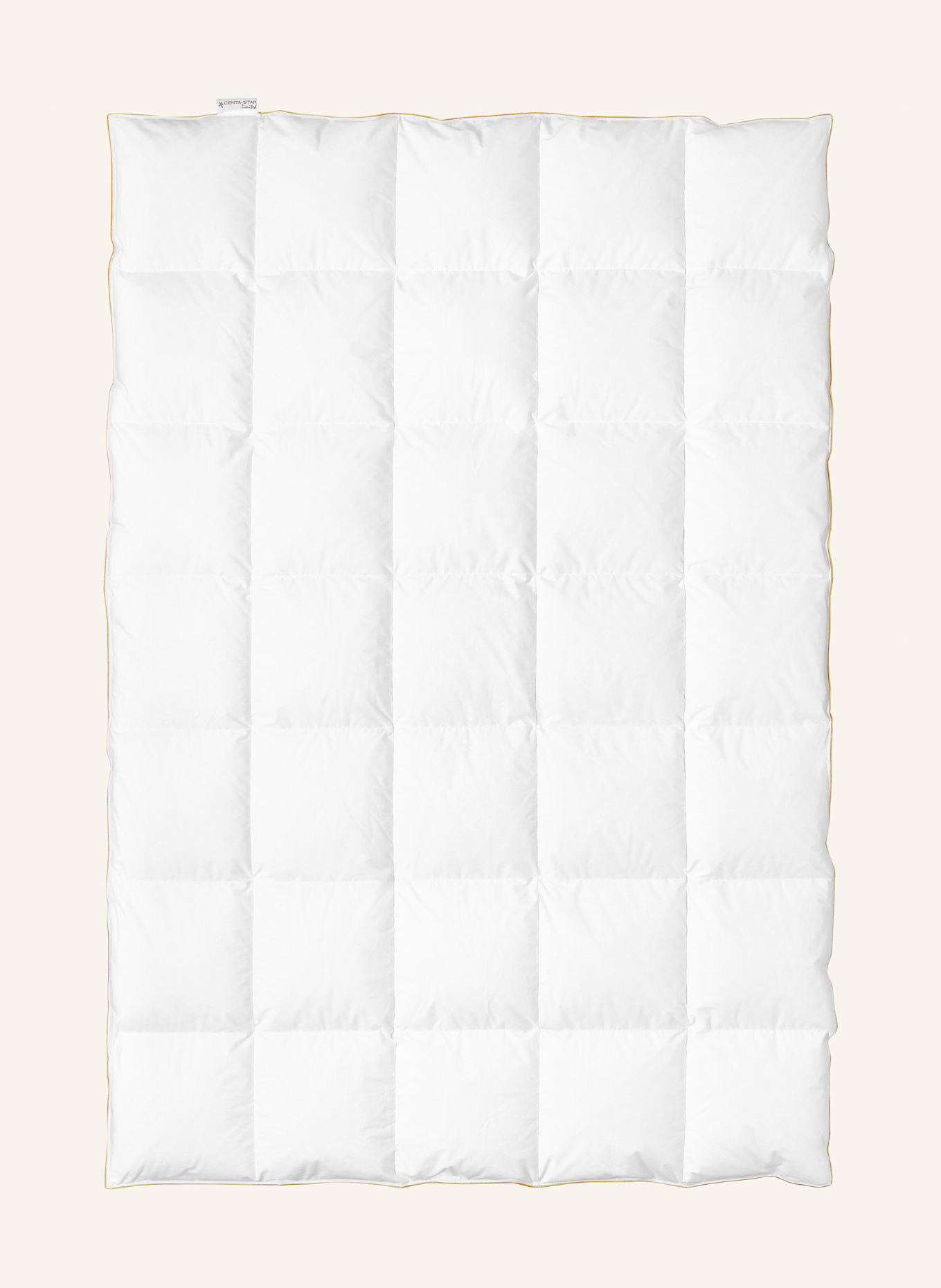 CENTA-STAR Daunendecke LA BELLE: CREME