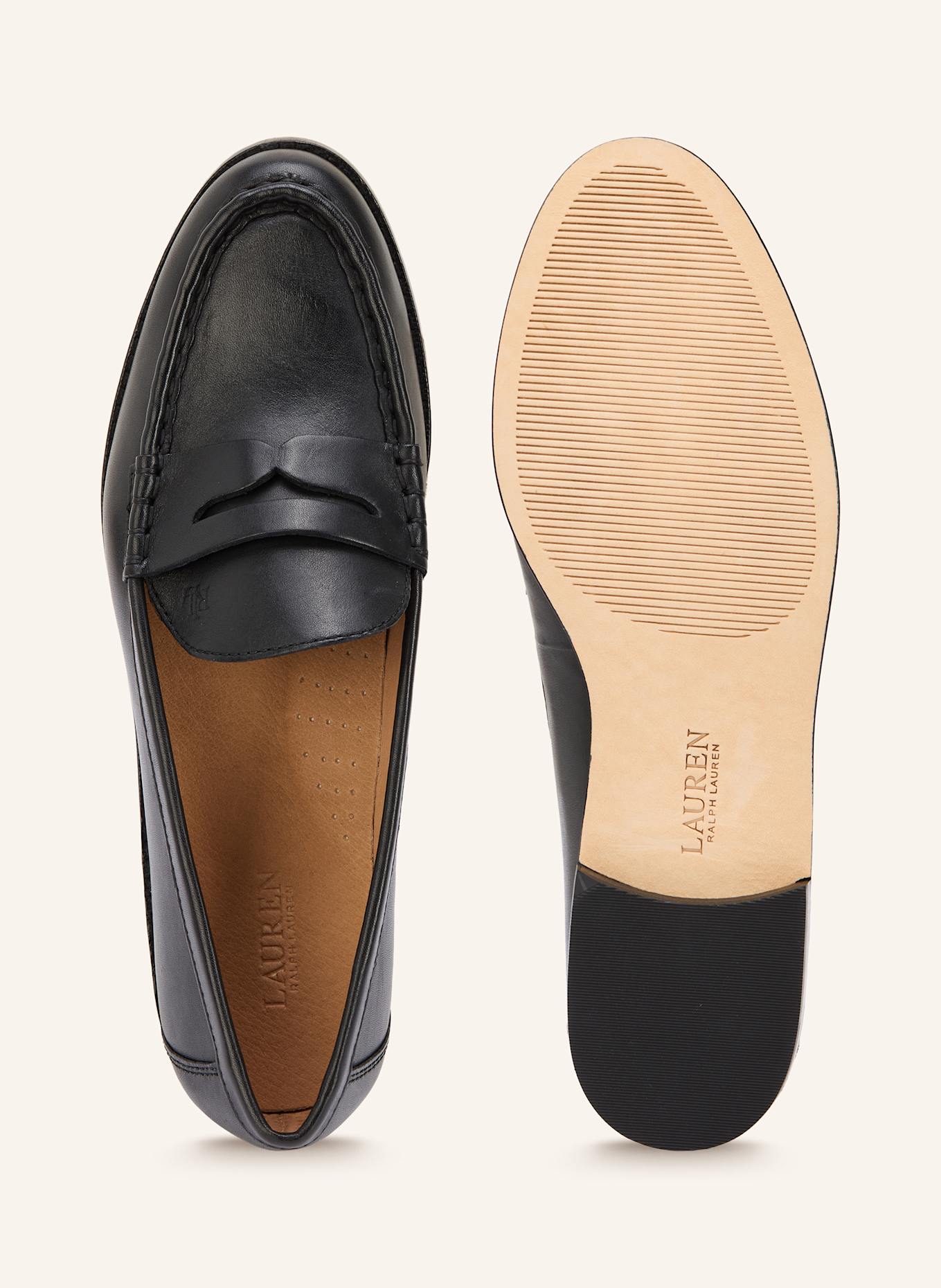 LAUREN RALPH LAUREN Penny-Loafer WYNNIE: SCHWARZ