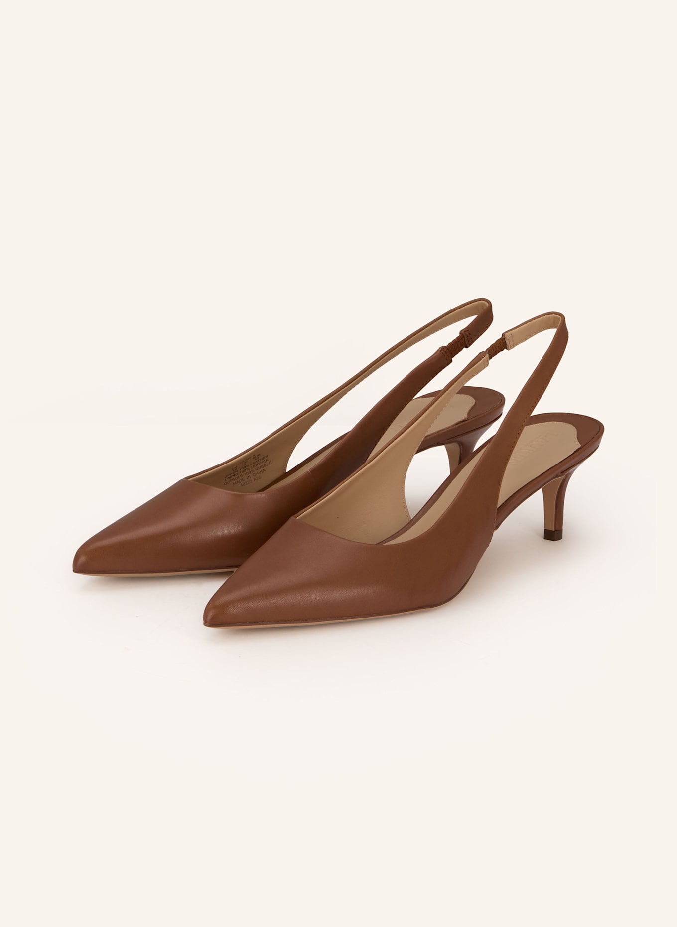 LAUREN RALPH LAUREN Slingback pumps LOLAH II: BROWN