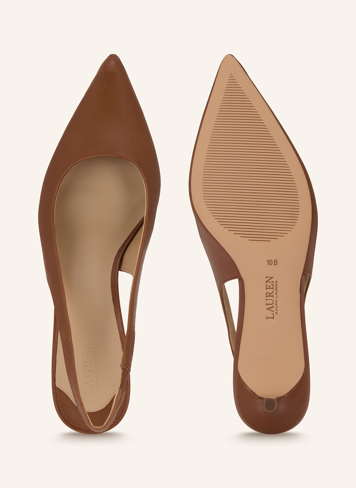 LAUREN RALPH LAUREN Slingback pumps LOLAH II: BROWN