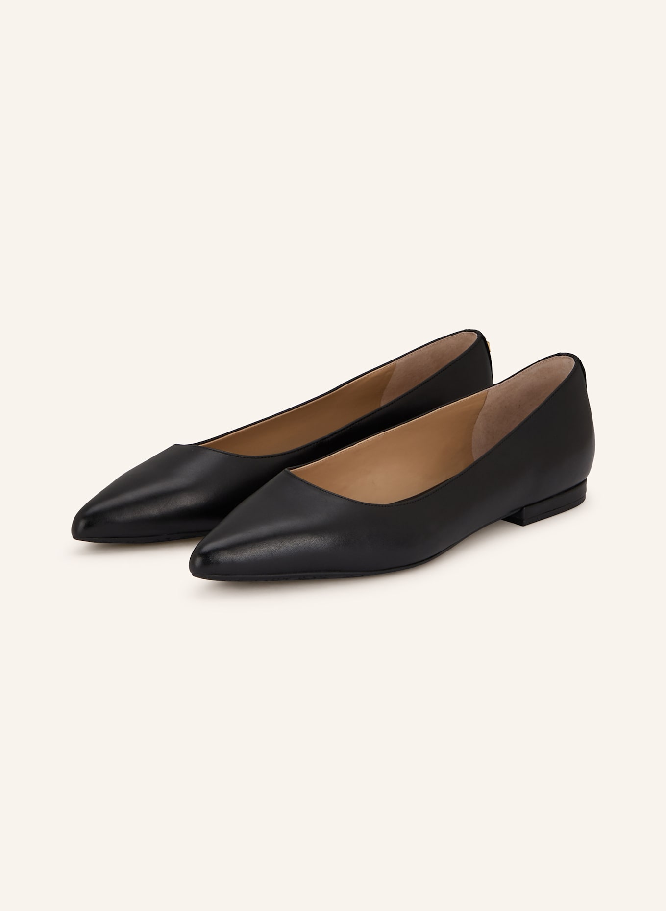 LAUREN RALPH LAUREN Ballet flats LONDYN: BLACK