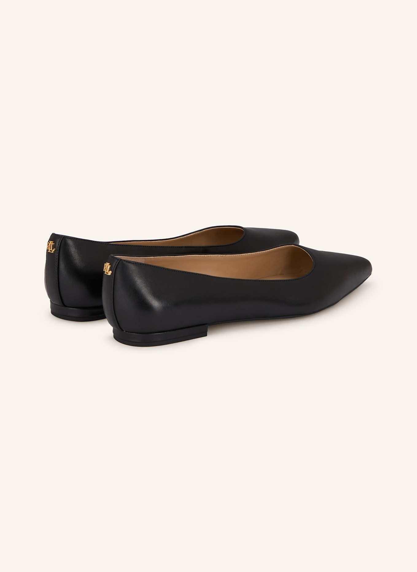 LAUREN RALPH LAUREN Ballet flats LONDYN: BLACK