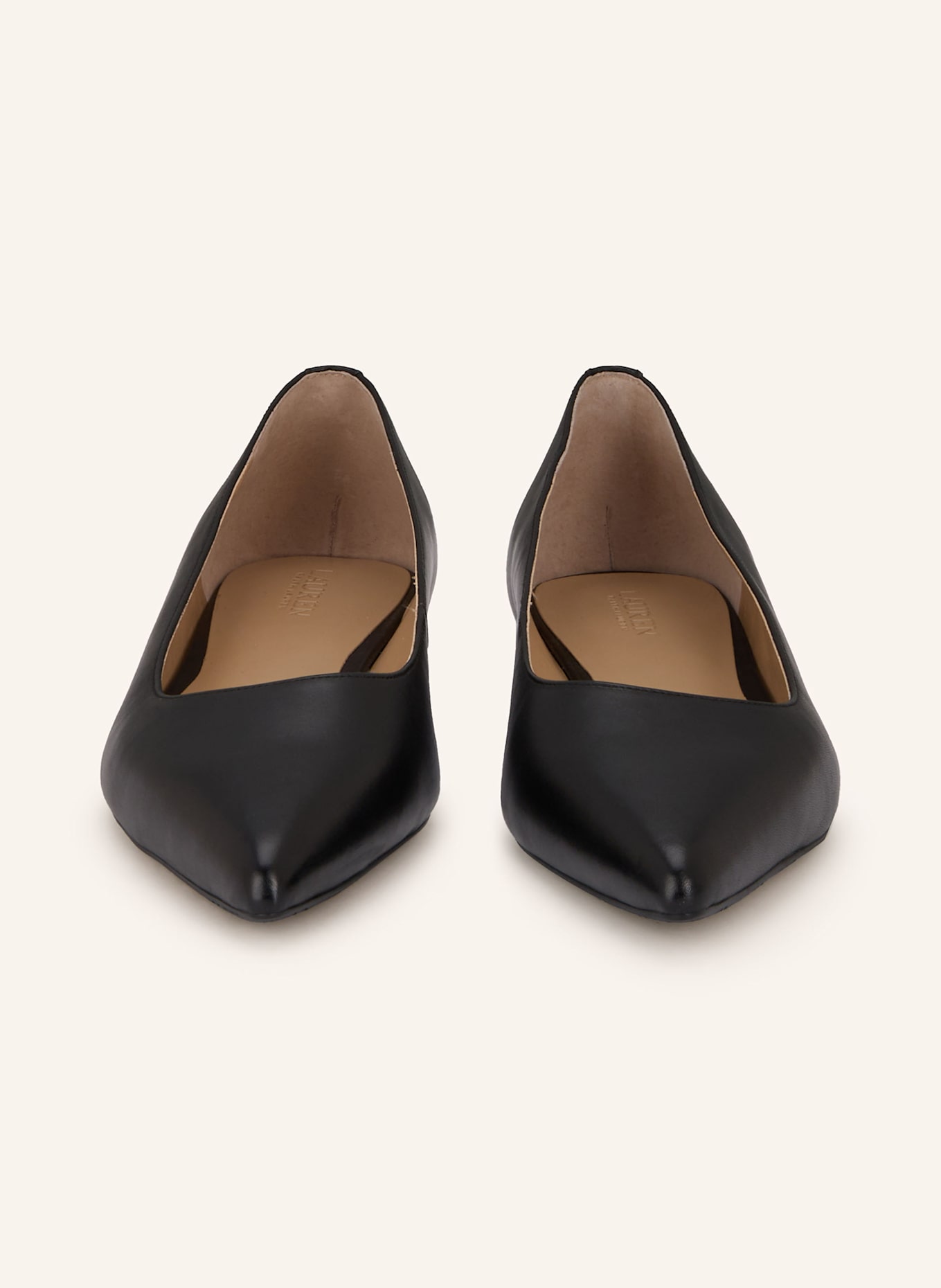 LAUREN RALPH LAUREN Ballet flats LONDYN: BLACK