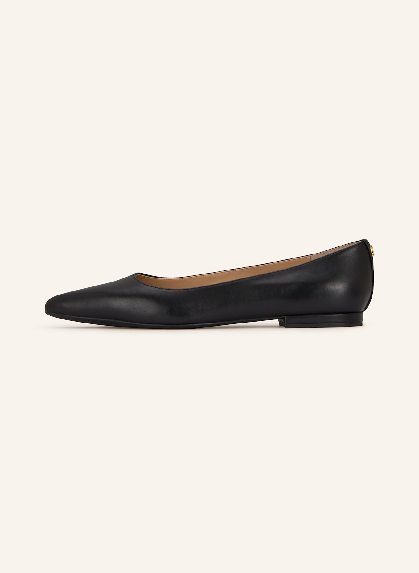 LAUREN RALPH LAUREN Ballet flats LONDYN: BLACK