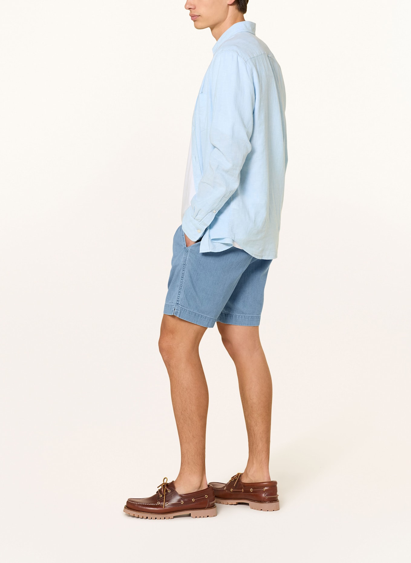 GANT Jeansshorts Regular Fit: HELLBLAU