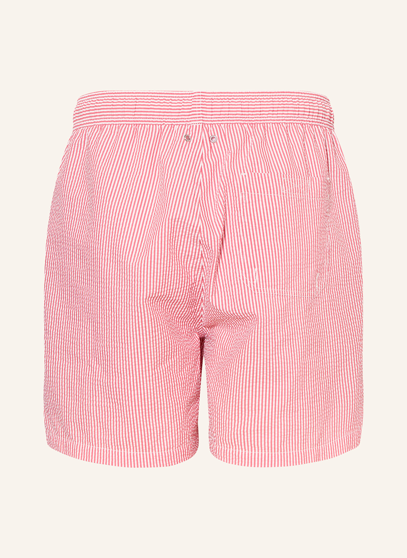 GANT Badeshorts: HELLROT / WEISS
