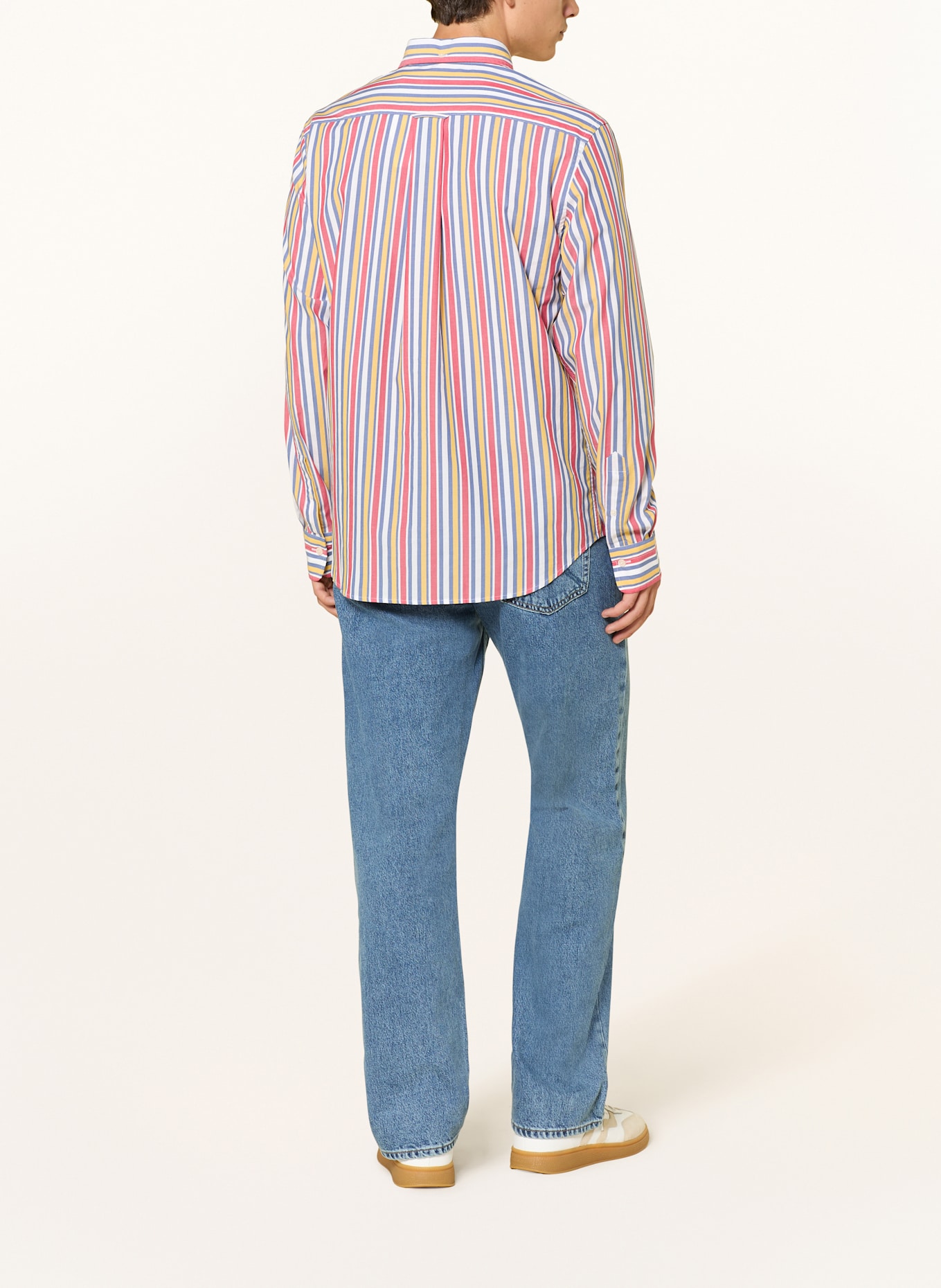 GANT Hemd Regular Fit: ROT / BLAU / GELB