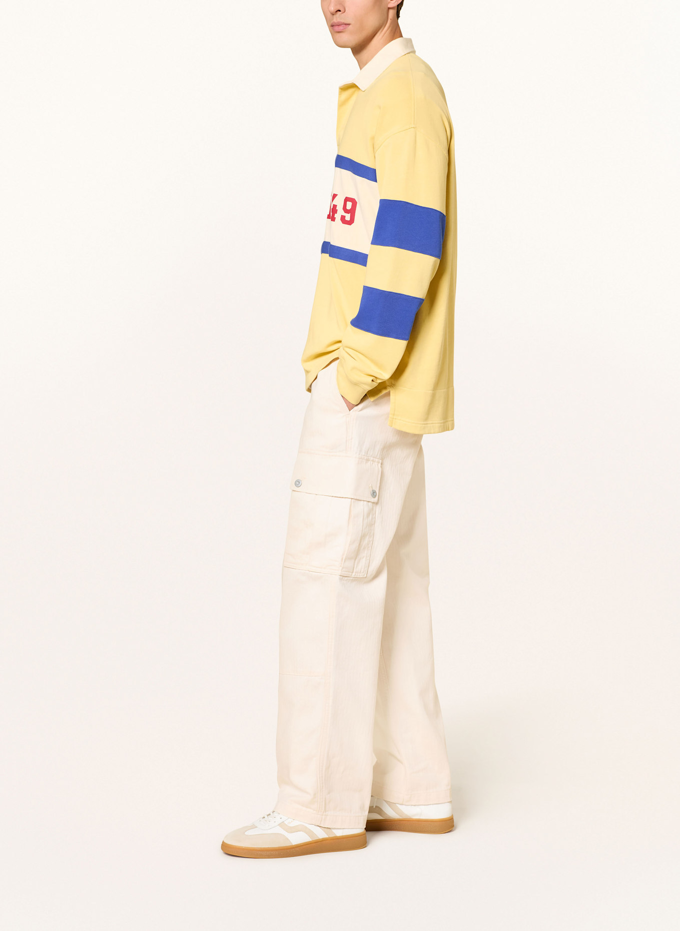 GANT Cargohose Relaxed Fit: 119 CREAMED WHITE