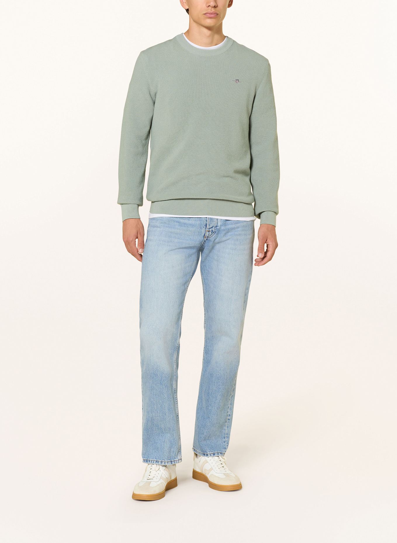 GANT Pullover: HELLGRÜN