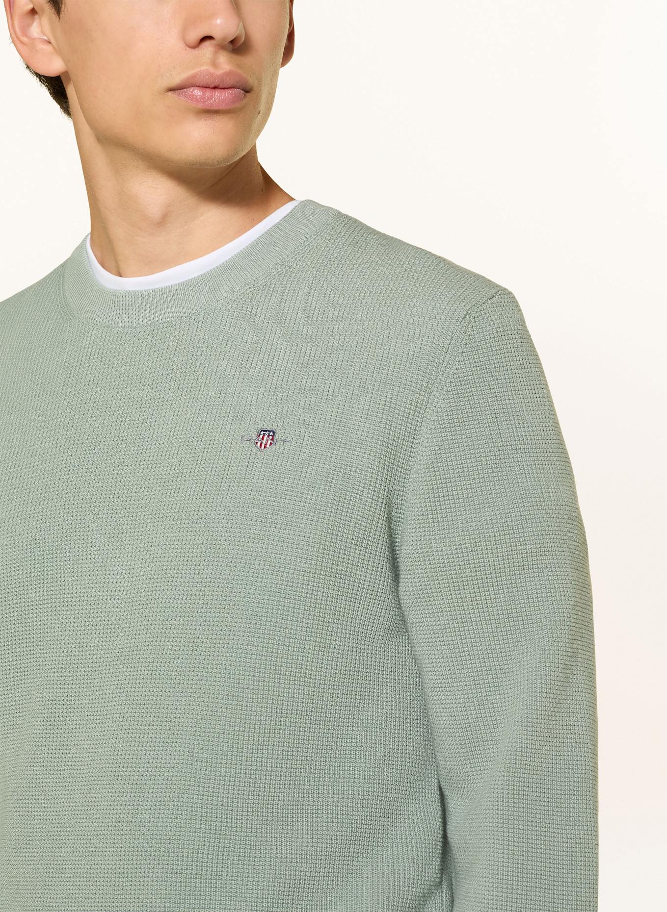 GANT Pullover: HELLGRÜN