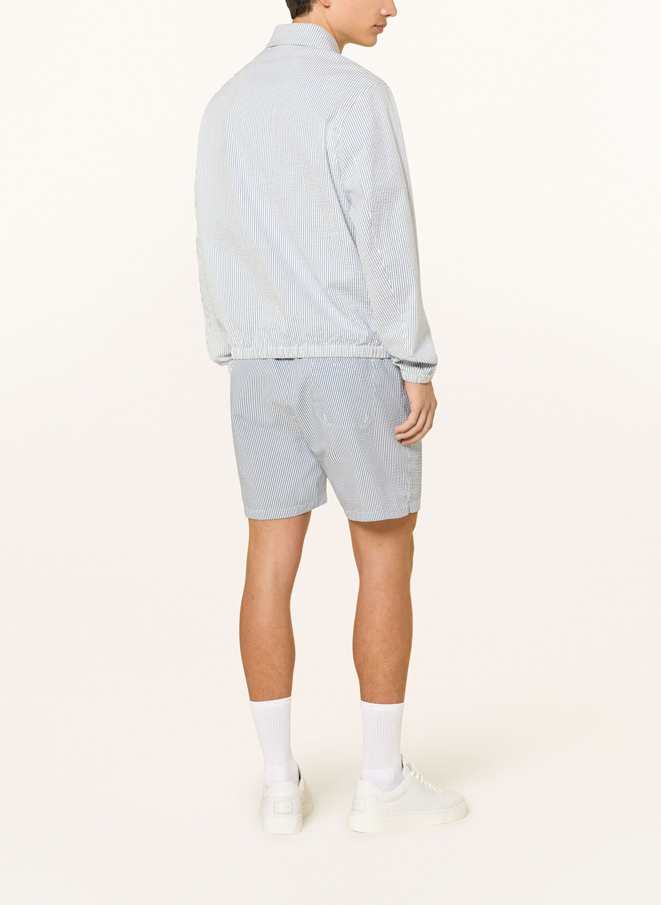 GANT Blouson: HELLBLAU / WEISS