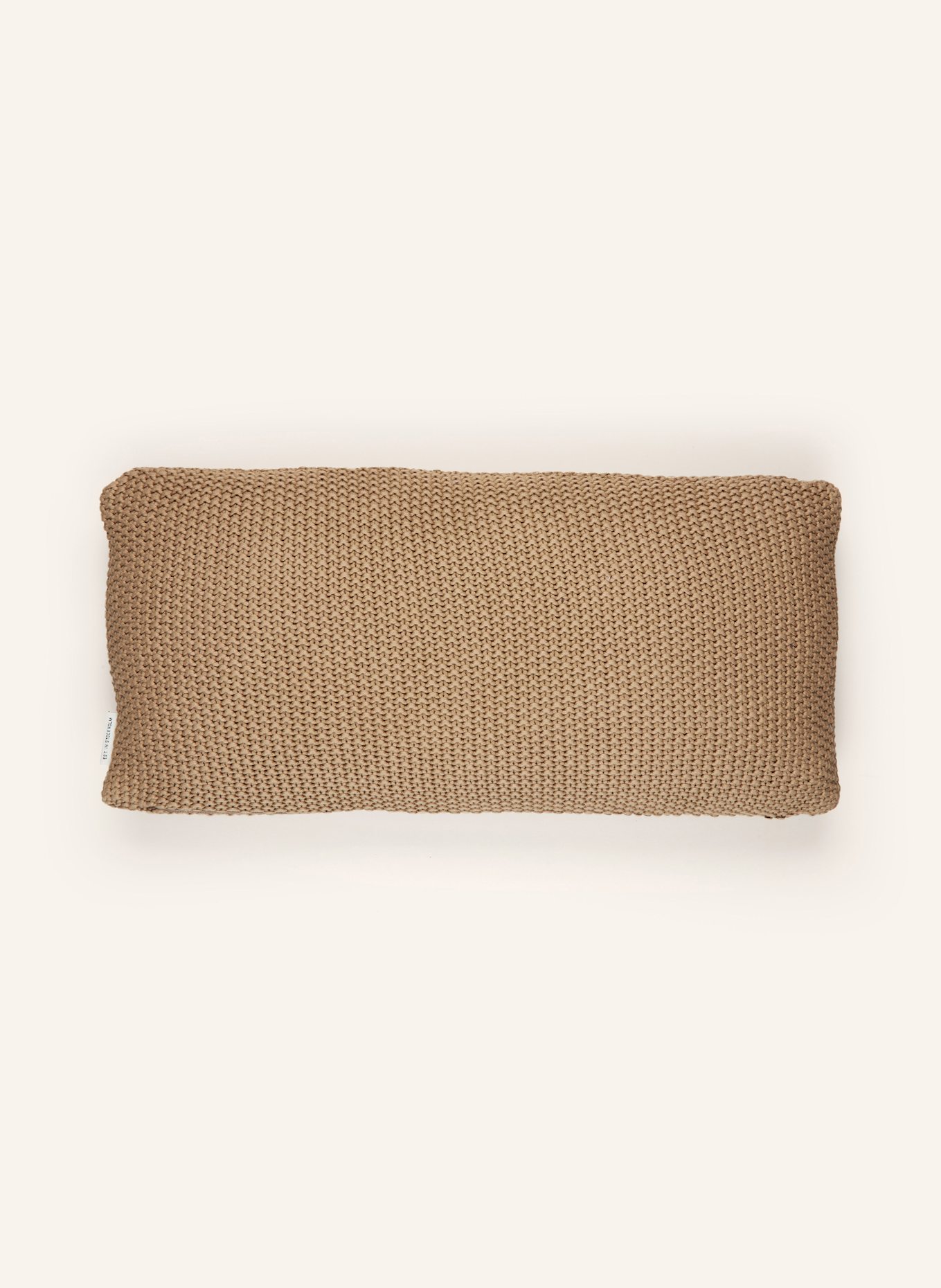 Marc O'Polo Dekoracyjna poduszka NORDIC KNIT: BRĄZOWY