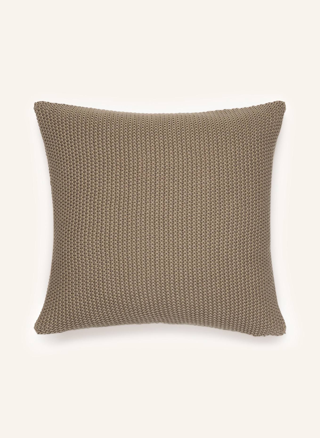 Marc O'Polo Dekoracyjna poduszka NORDIC KNIT: BRĄZOWY