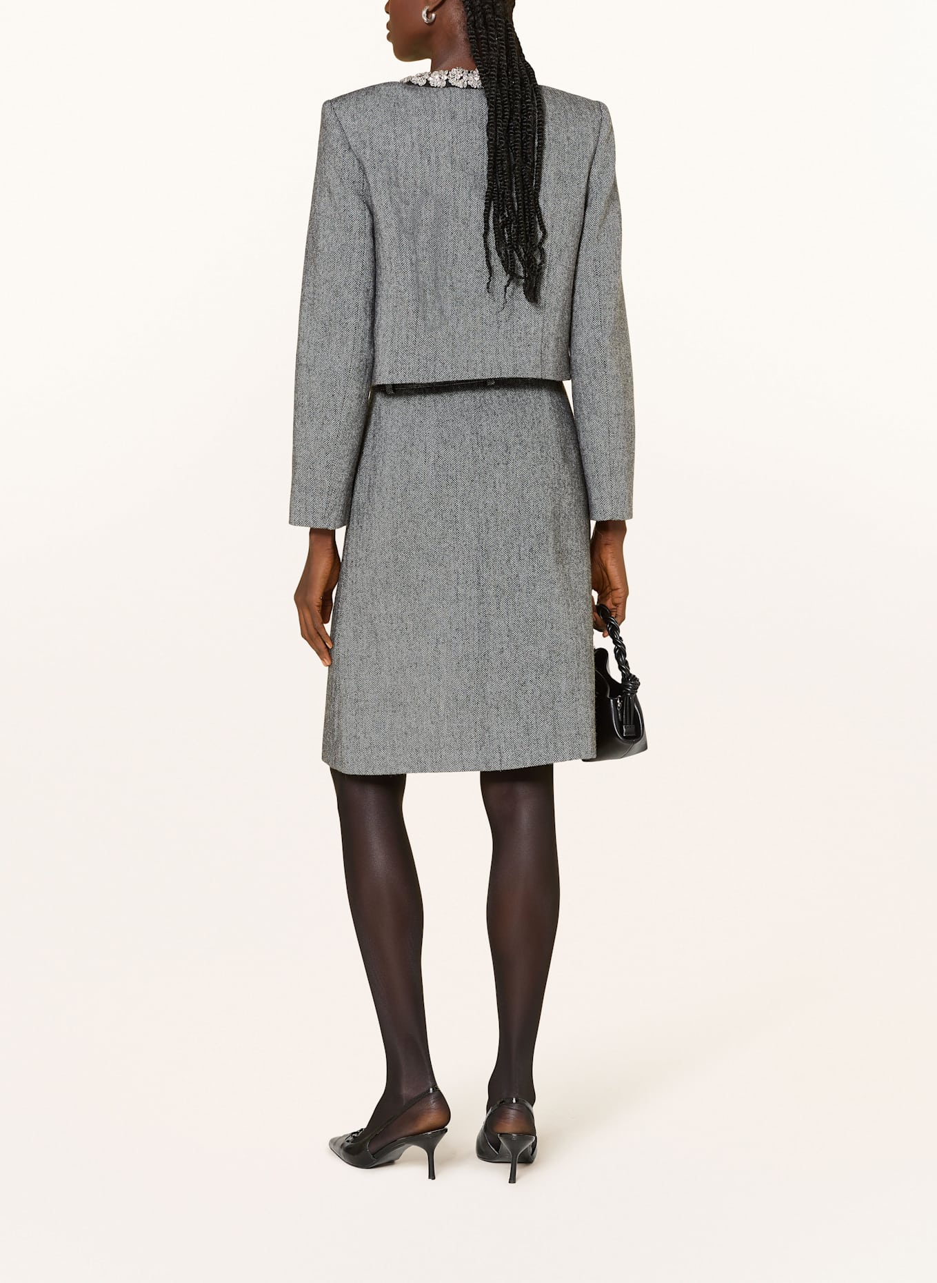 self-portrait Rock: GRAU / DUNKELGRAU