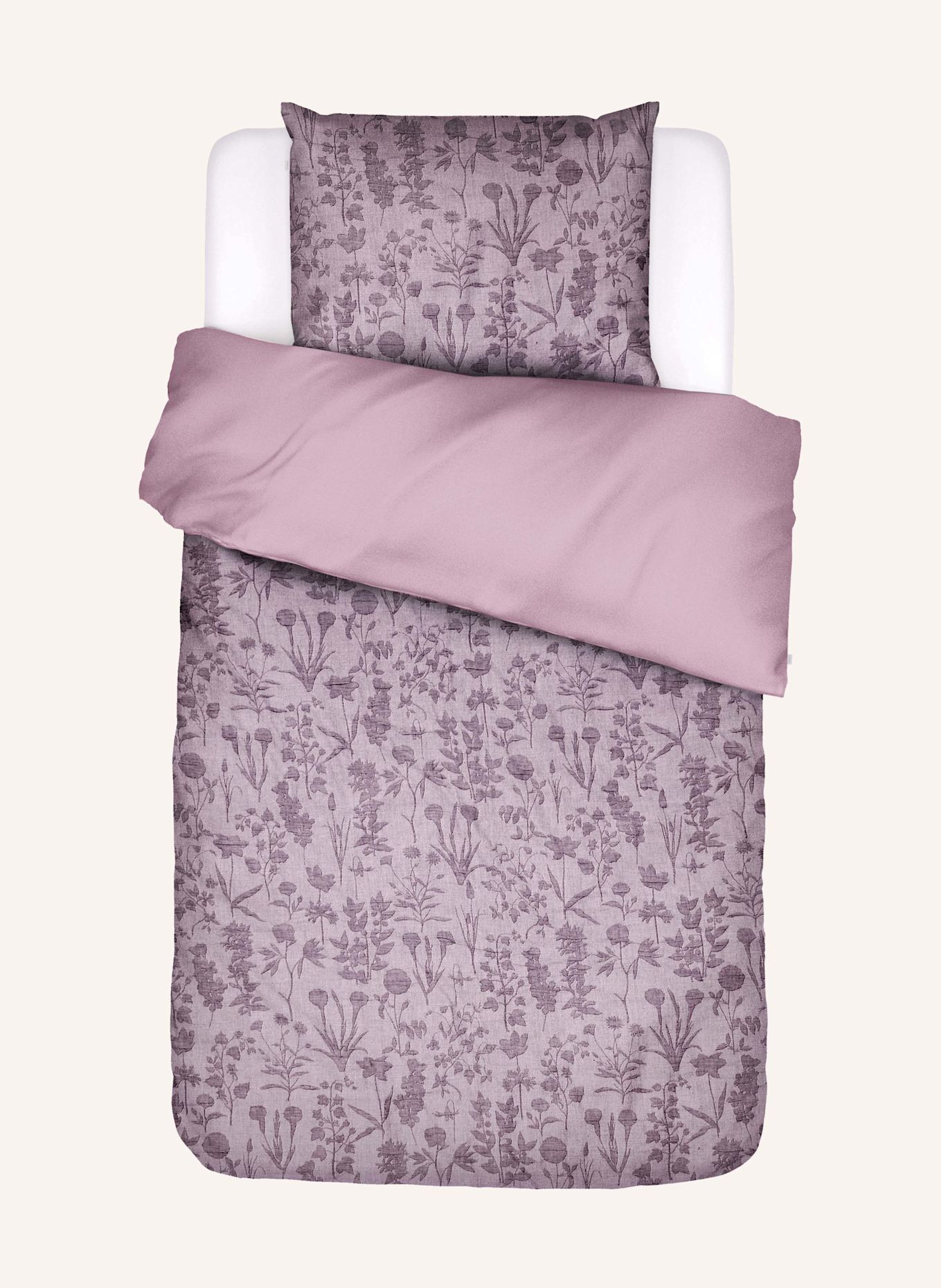 ESSENZA Linge de lit MARIBEL: LILAS CLAIR