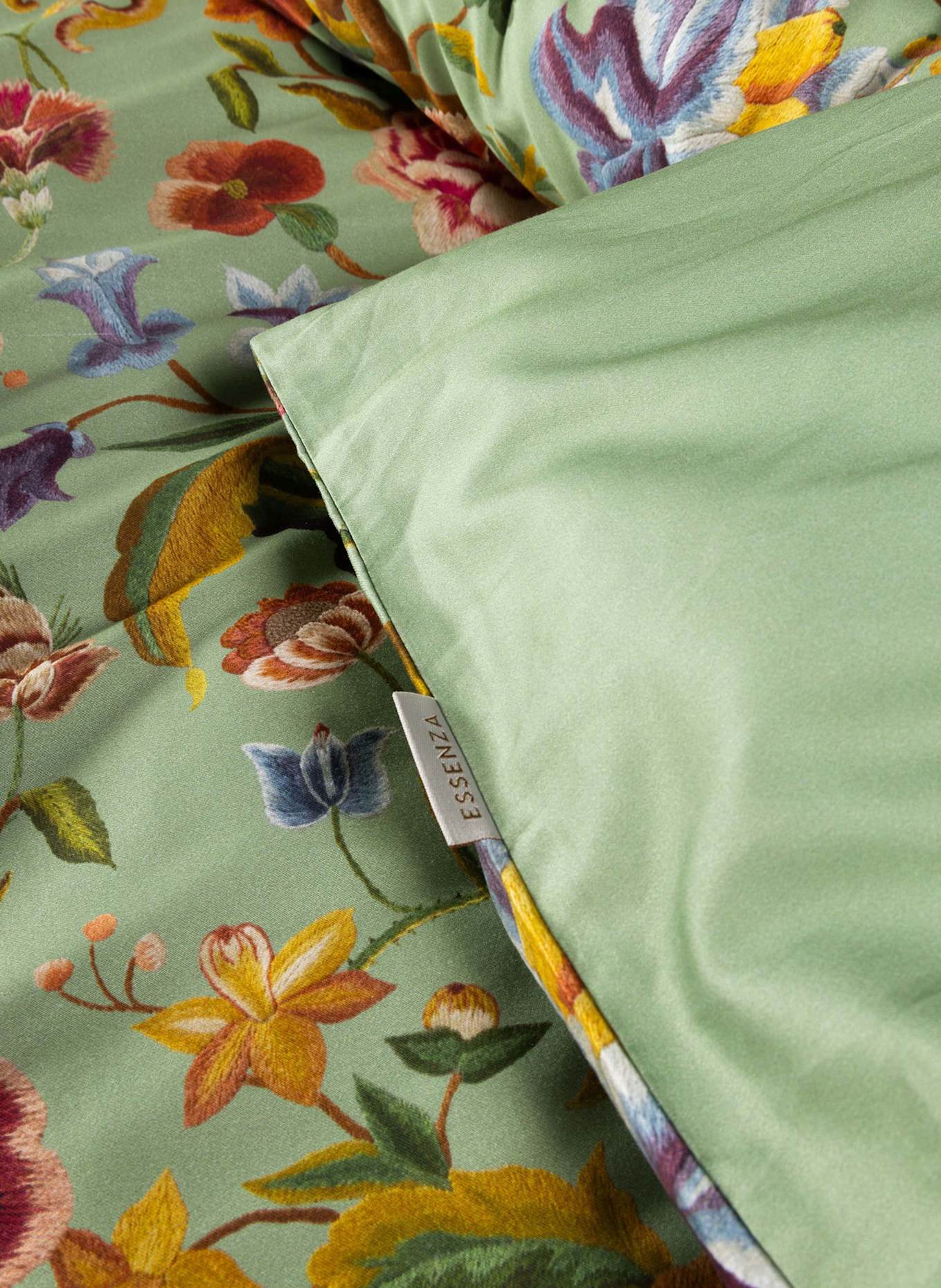 ESSENZA Pościel ROSANELLA: ZIELONY