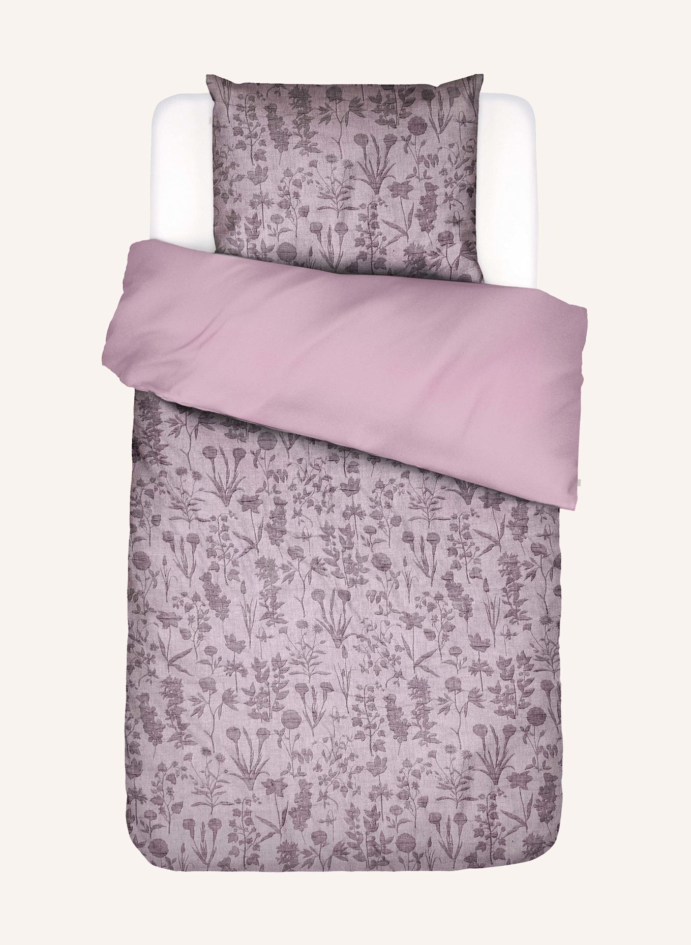 ESSENZA Linge de lit MARIBEL: LILAS CLAIR