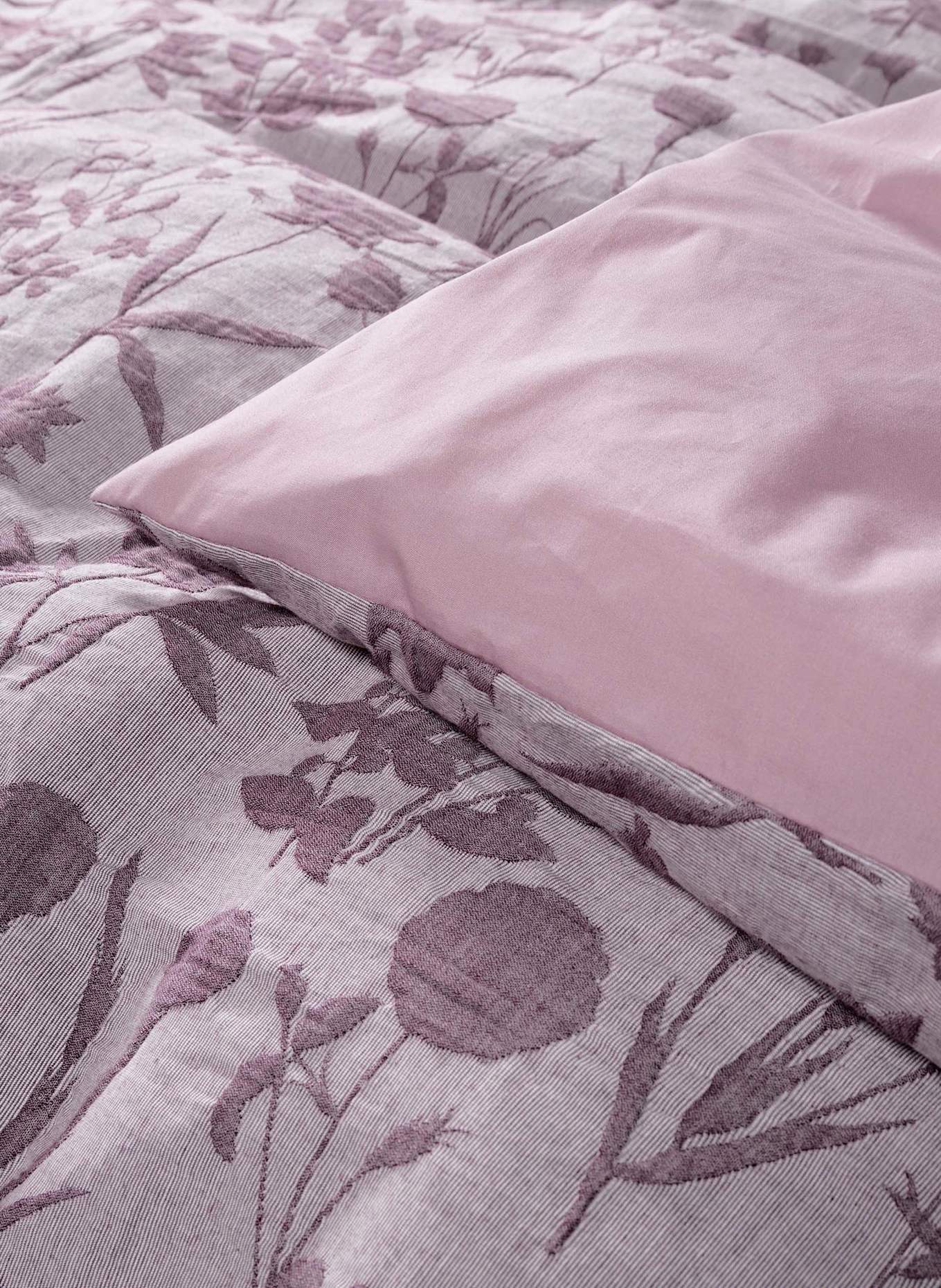 ESSENZA Linge de lit MARIBEL: LILAS CLAIR