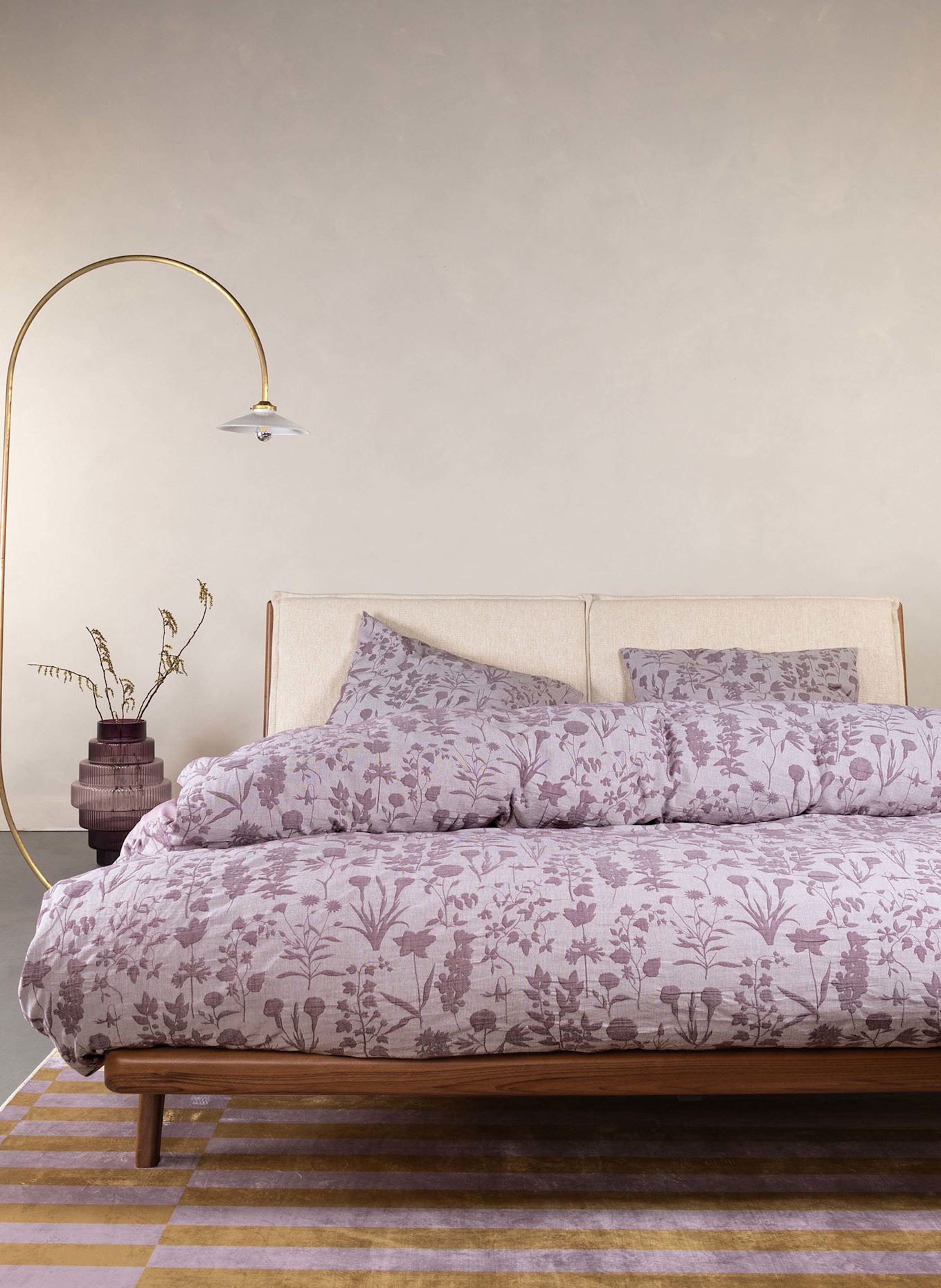 ESSENZA Linge de lit MARIBEL: LILAS CLAIR