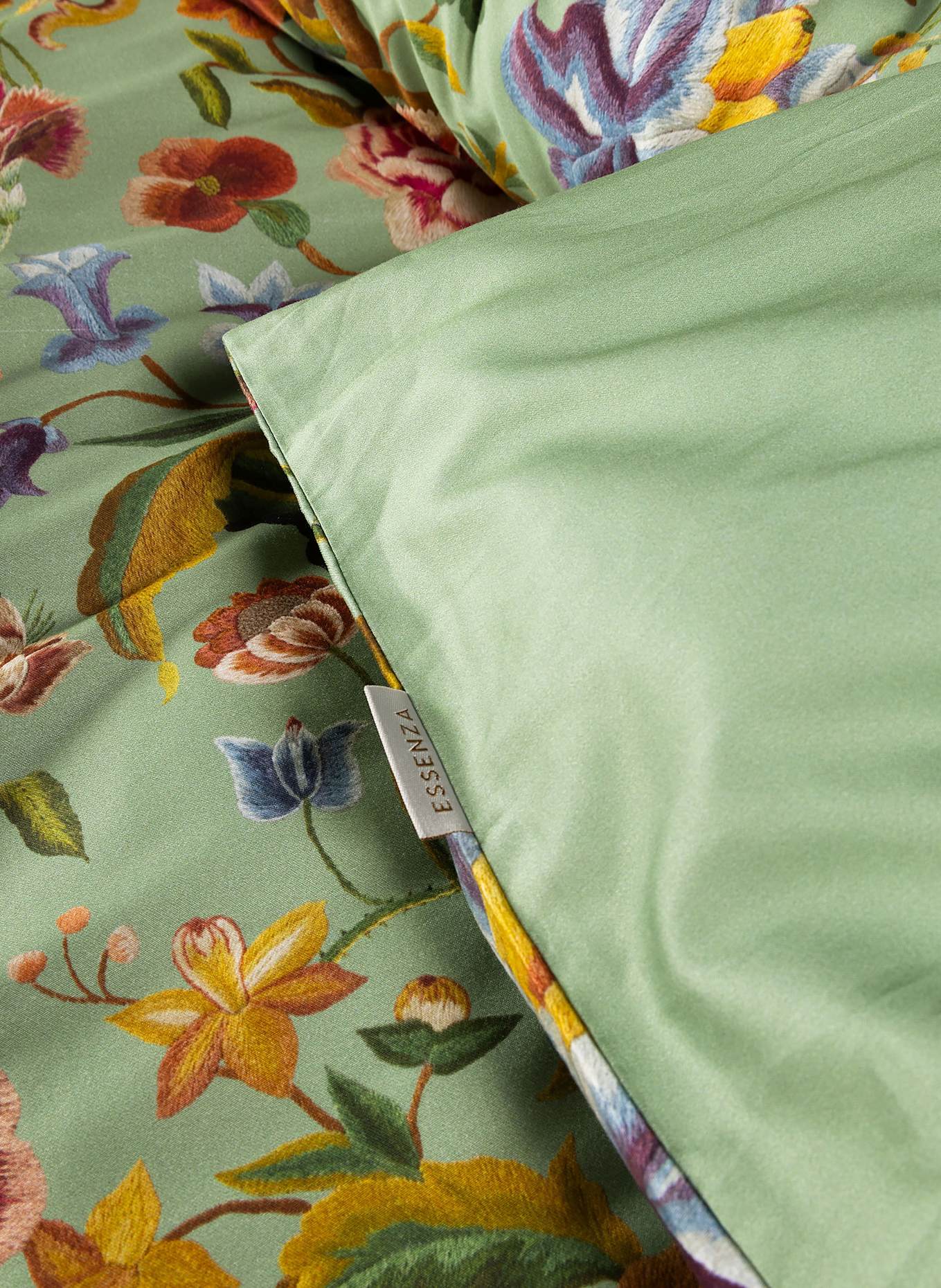 ESSENZA Linge de lit ROSANELLA: VERT