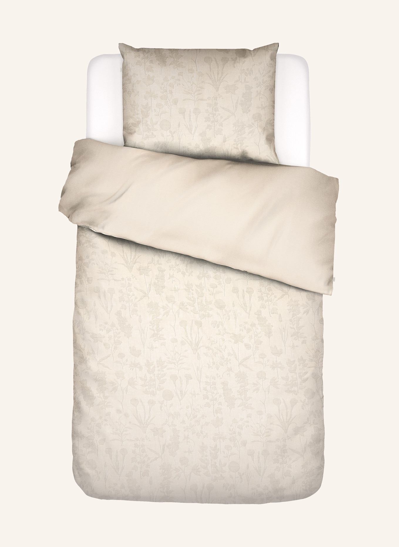 ESSENZA Pościel MARIBEL: KREMOWY