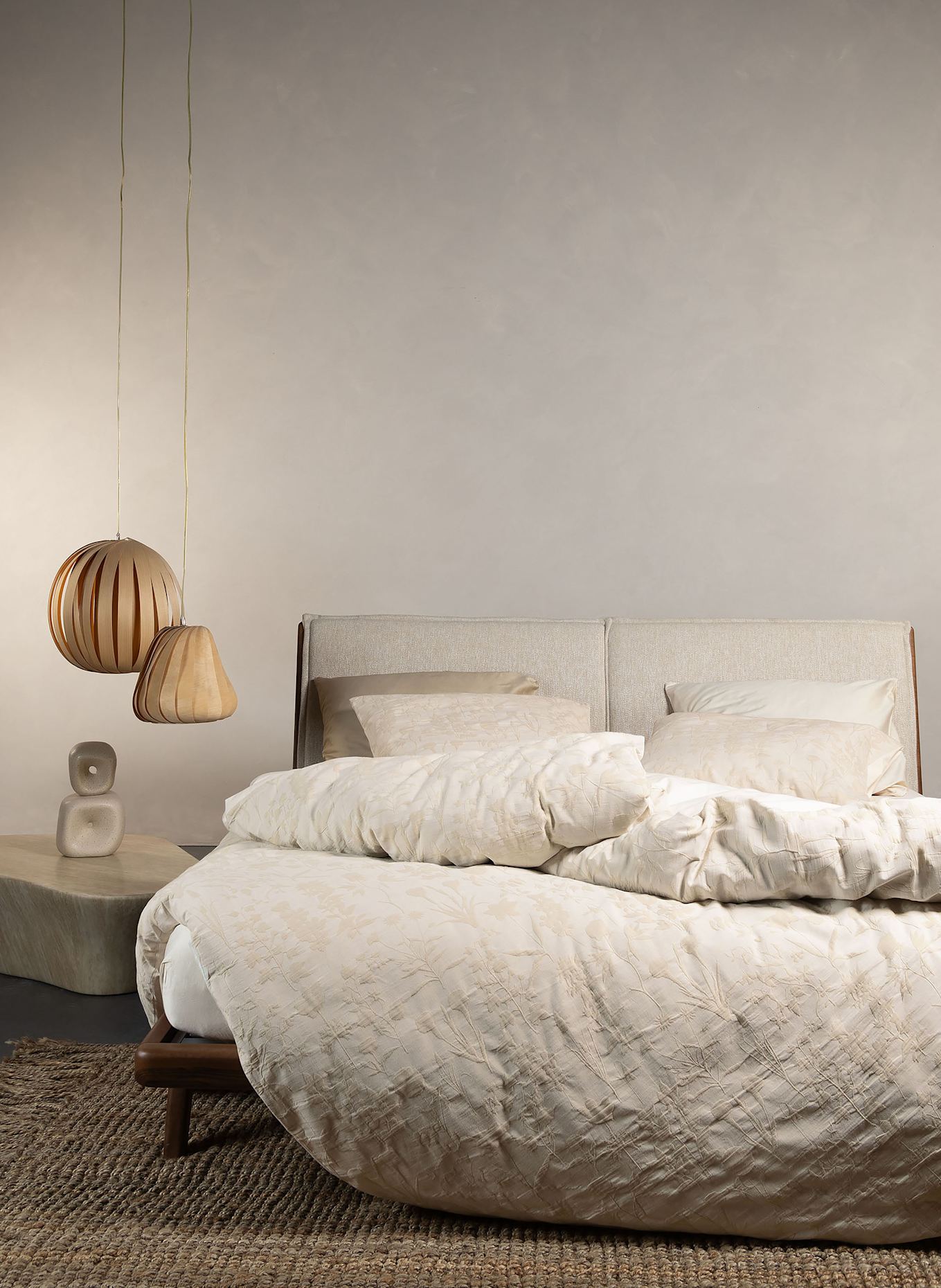 ESSENZA Pościel MARIBEL: KREMOWY