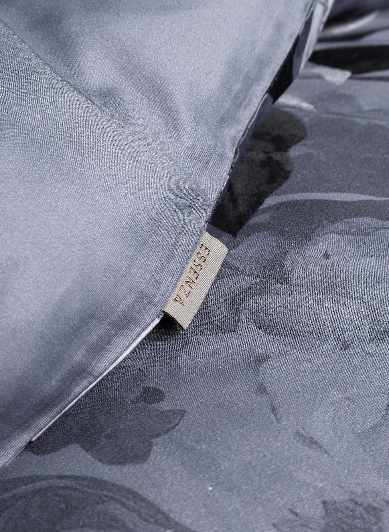 ESSENZA Linge de lit FLOOR: GRIS / BLANC / NOIR