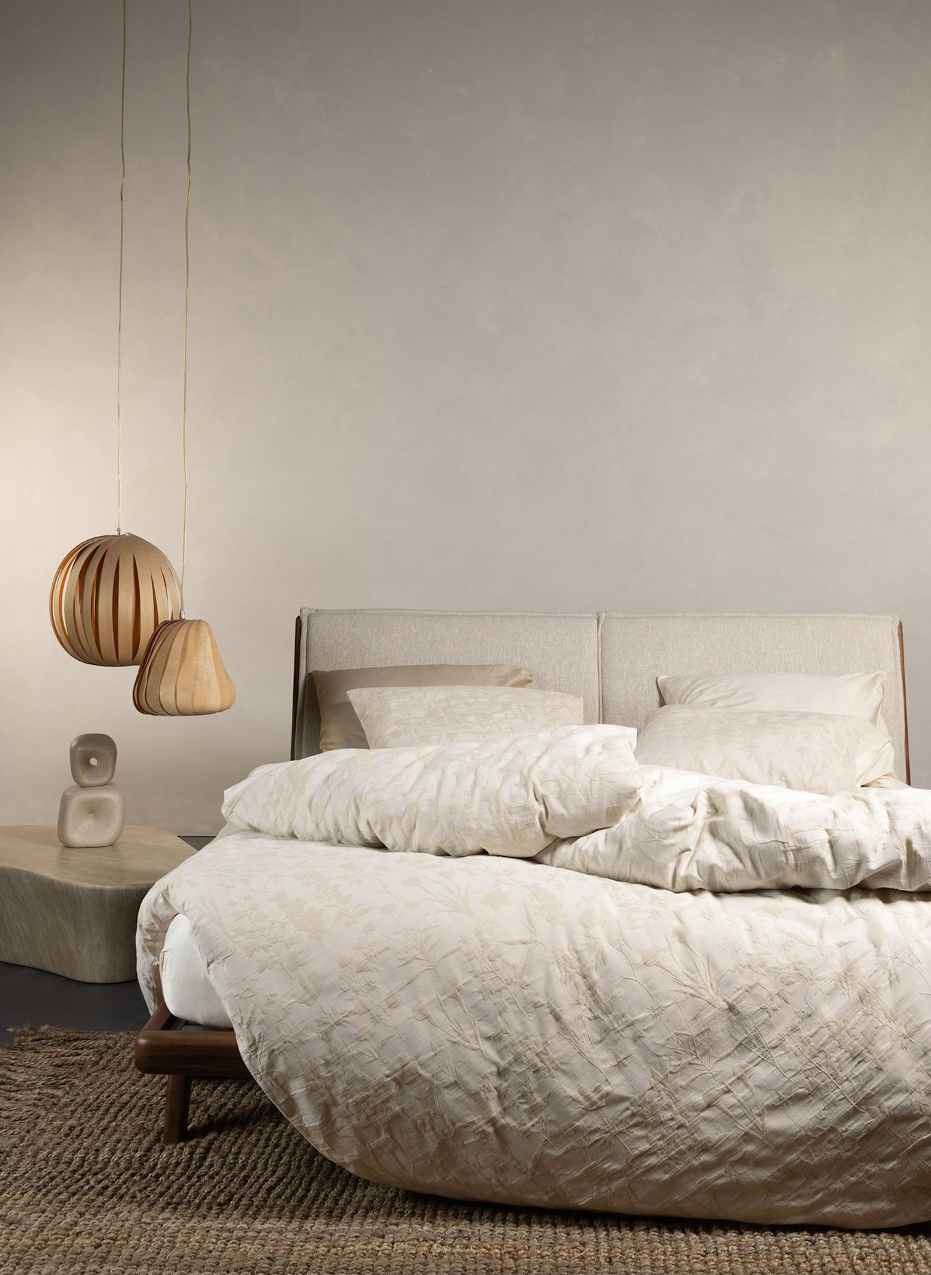 ESSENZA Pościel MARIBEL: KREMOWY