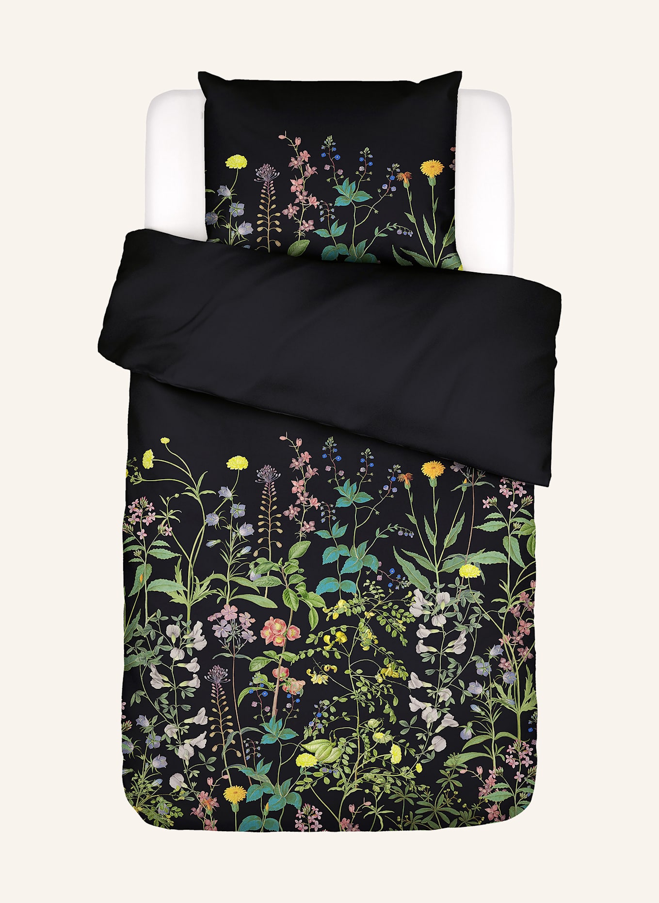 ESSENZA Pościel AUGUSTINA: CZARNY