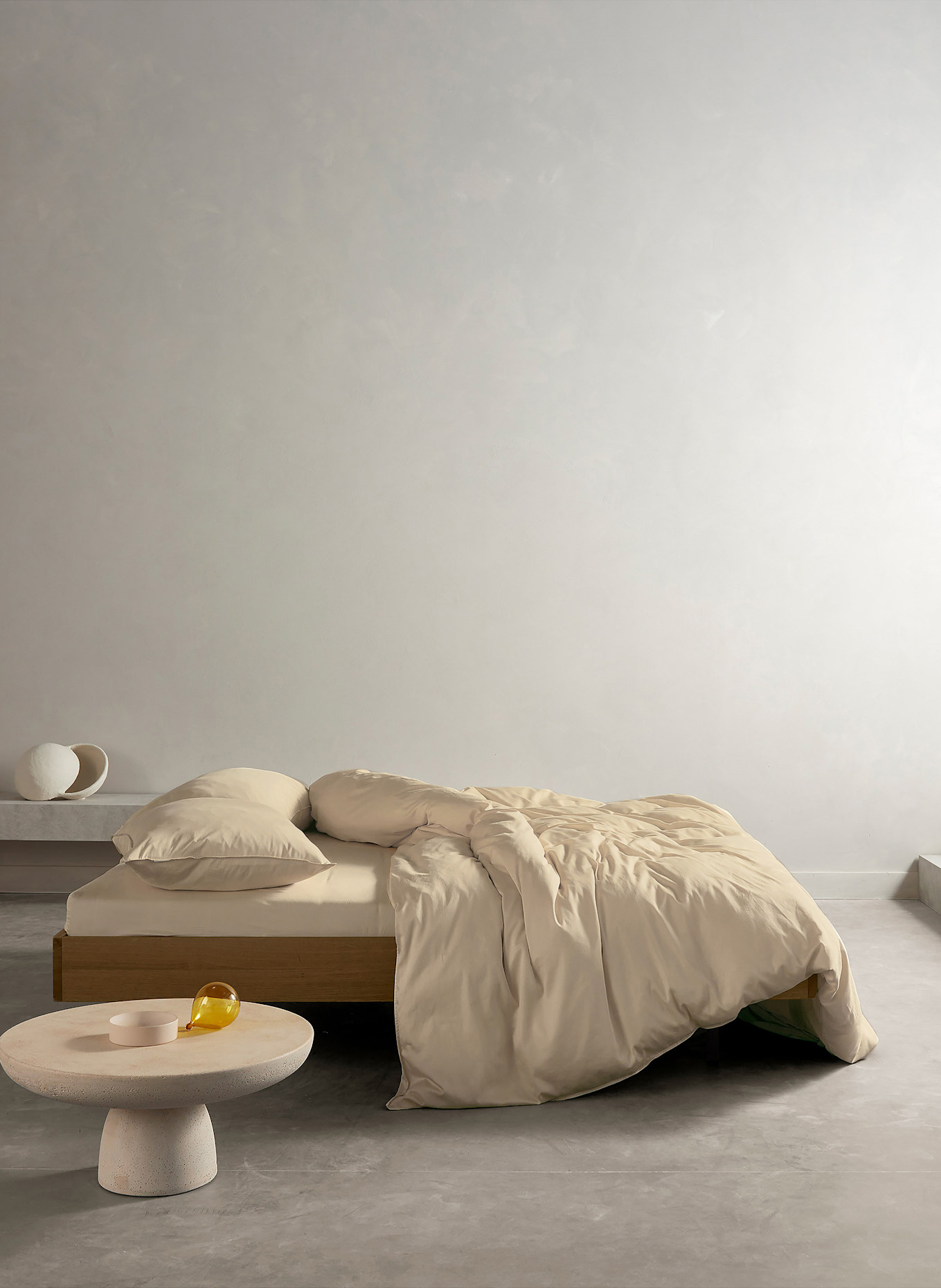 ESSENZA Linge de lit MINTE: BEIGE