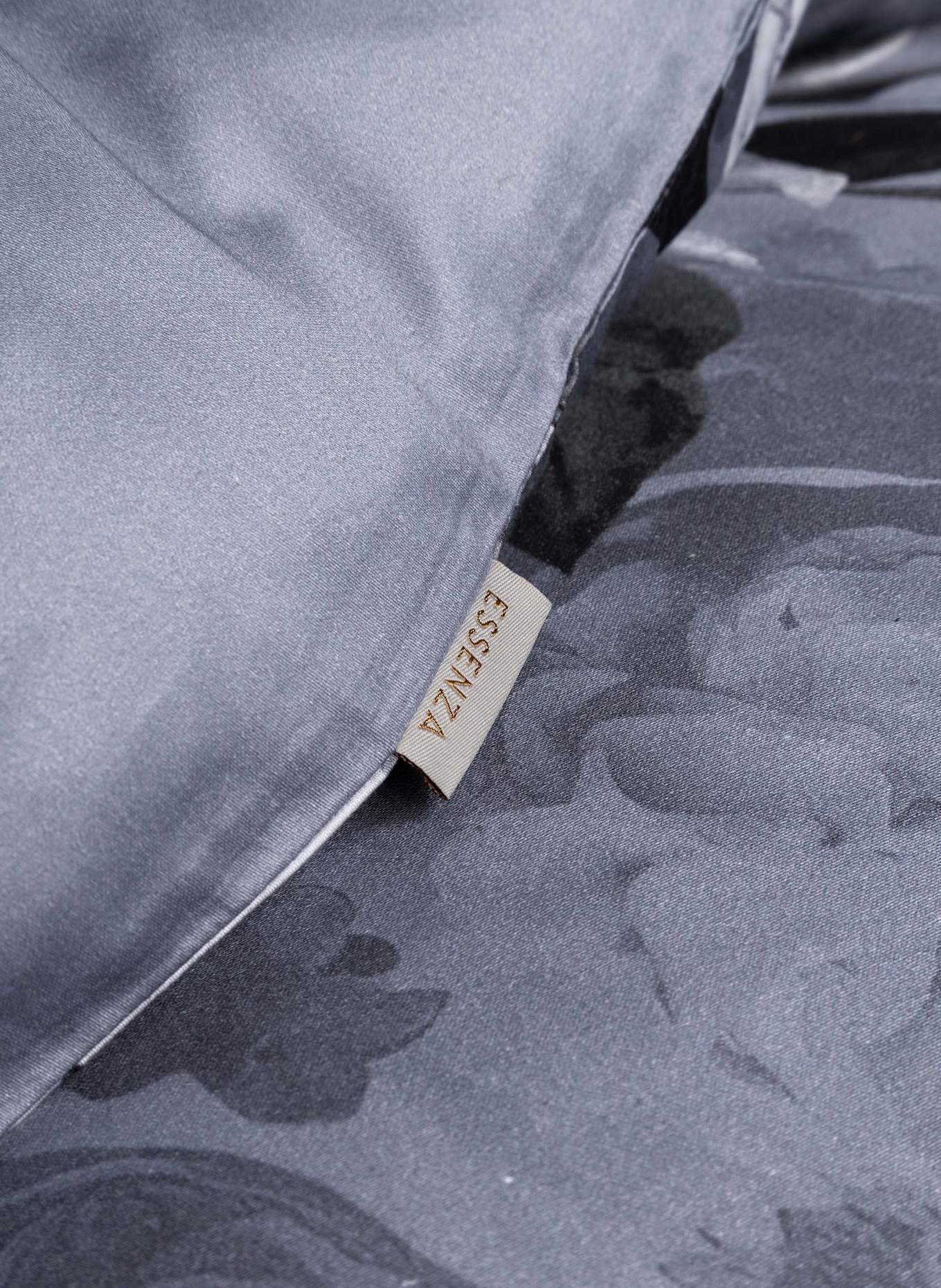 ESSENZA Linge de lit FLOOR: GRIS / BLANC / NOIR