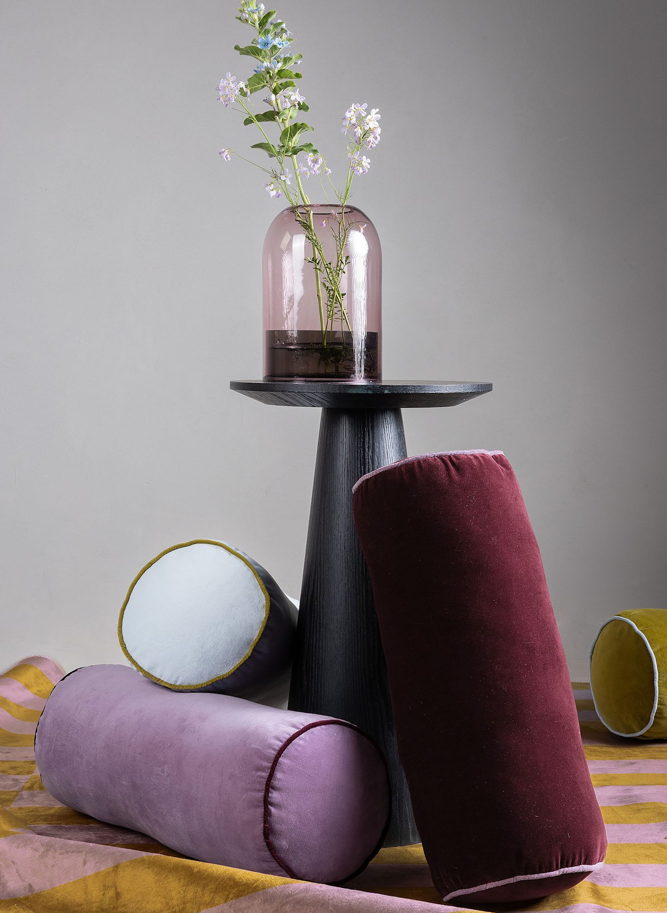 ESSENZA Dekoracyjna poduszka LUISE: CIEMNOCZERWONY