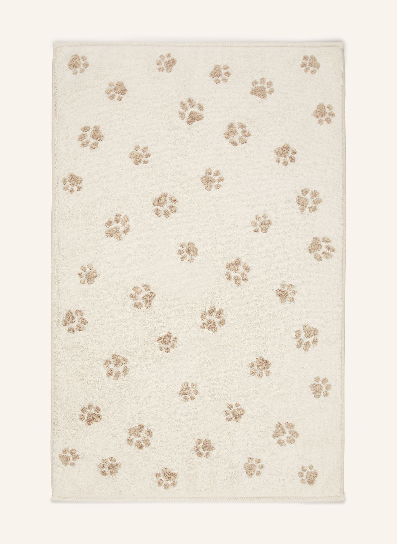 Cawö Badematte WE LOVE DOGS: CREME / BEIGE