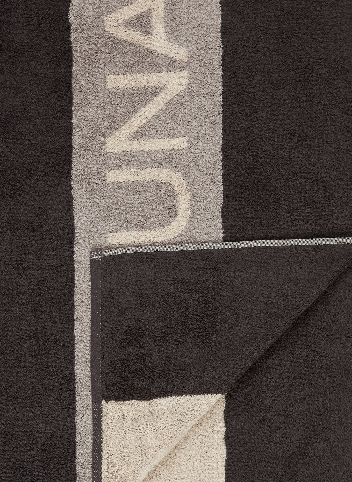 Cawö Ręcznik do sauny SAUNA: CZIEMNOSZARY / SZARY / KREMOWY