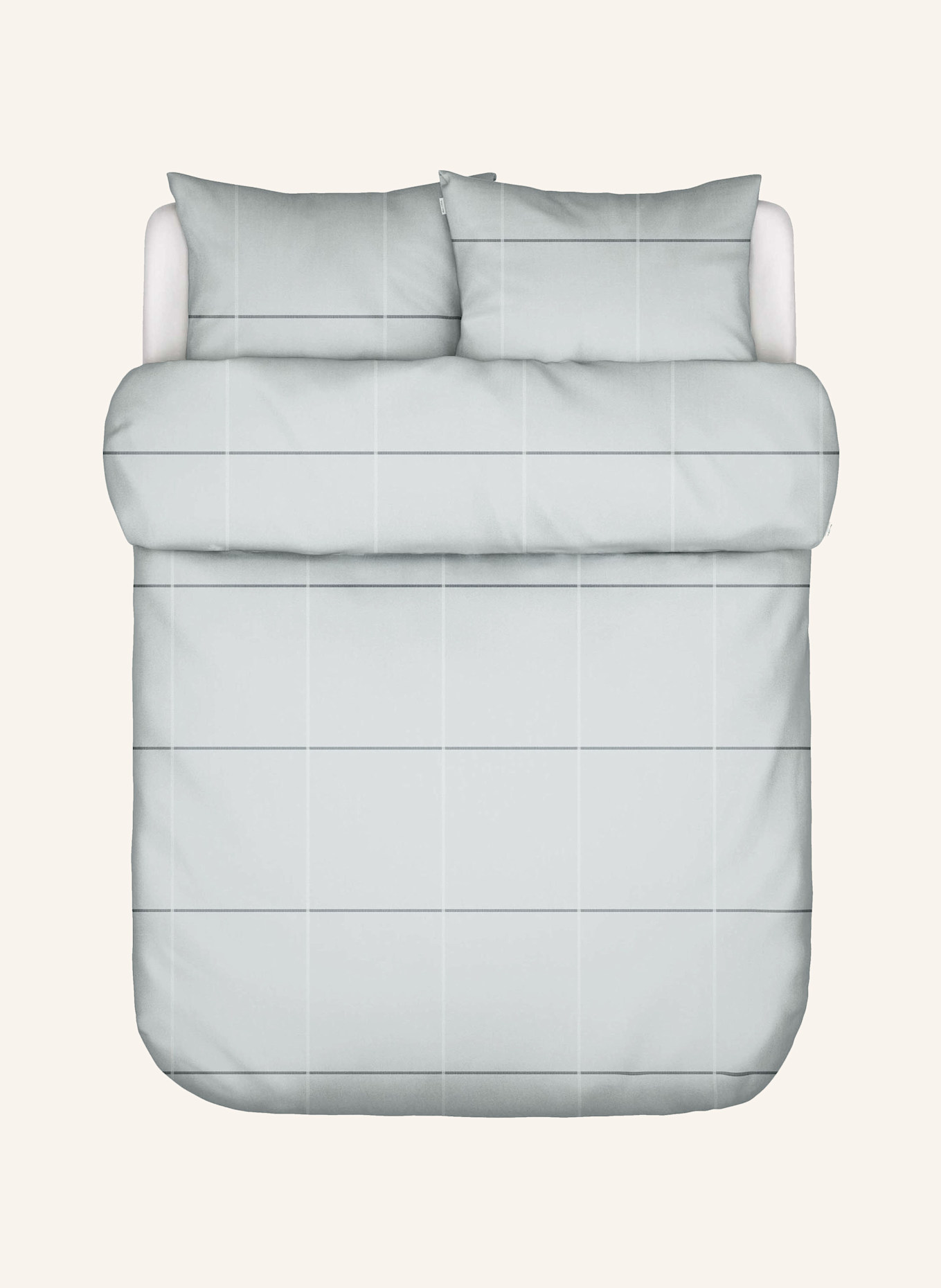 Marc O'Polo Bettwäsche SUVIE: HELLGRAU/ SCHWARZ