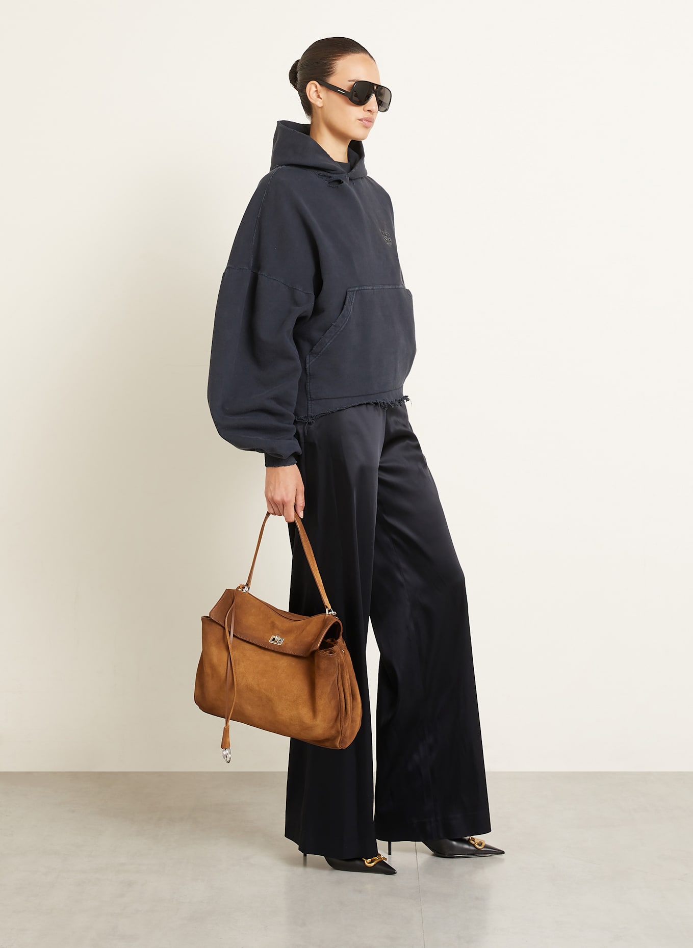 BALENCIAGA sac à main: MARRON