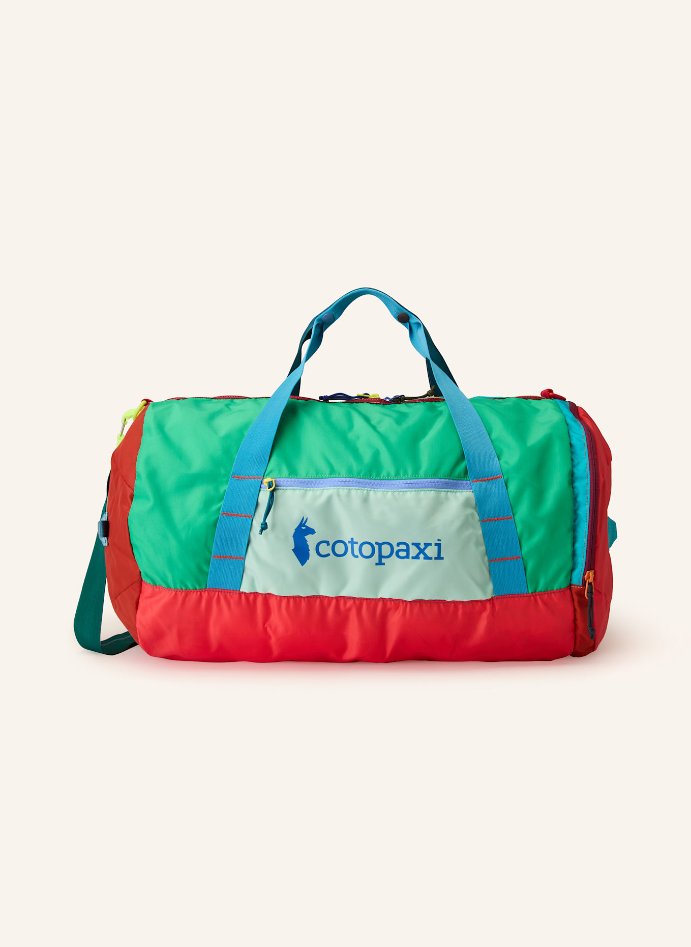 cotopaxi Gym bag LIGERA 45 l: BLUE/ YELLOW/ LIGHT PURPLE