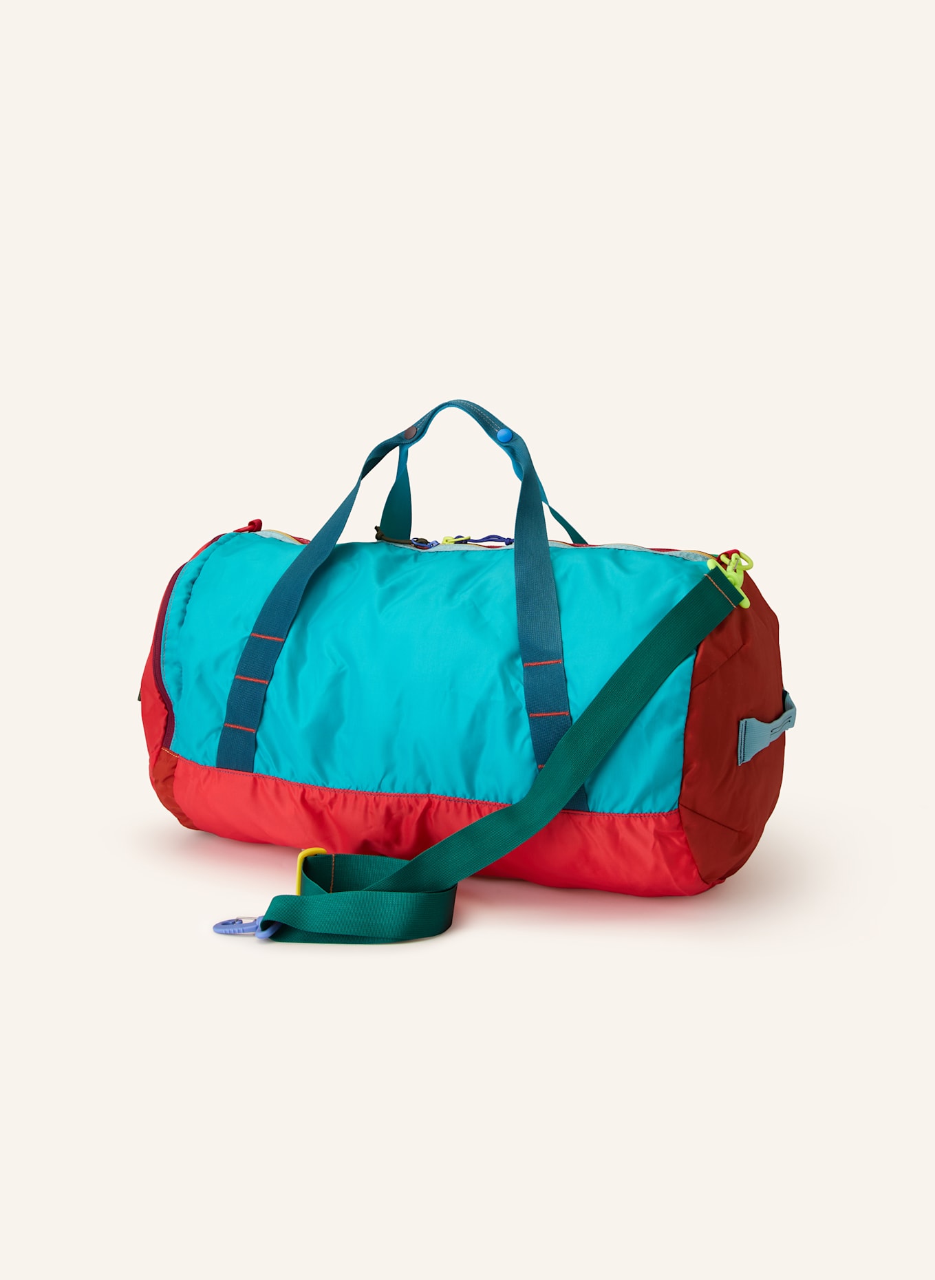 cotopaxi Gym bag LIGERA 45 l: BLUE/ YELLOW/ LIGHT PURPLE