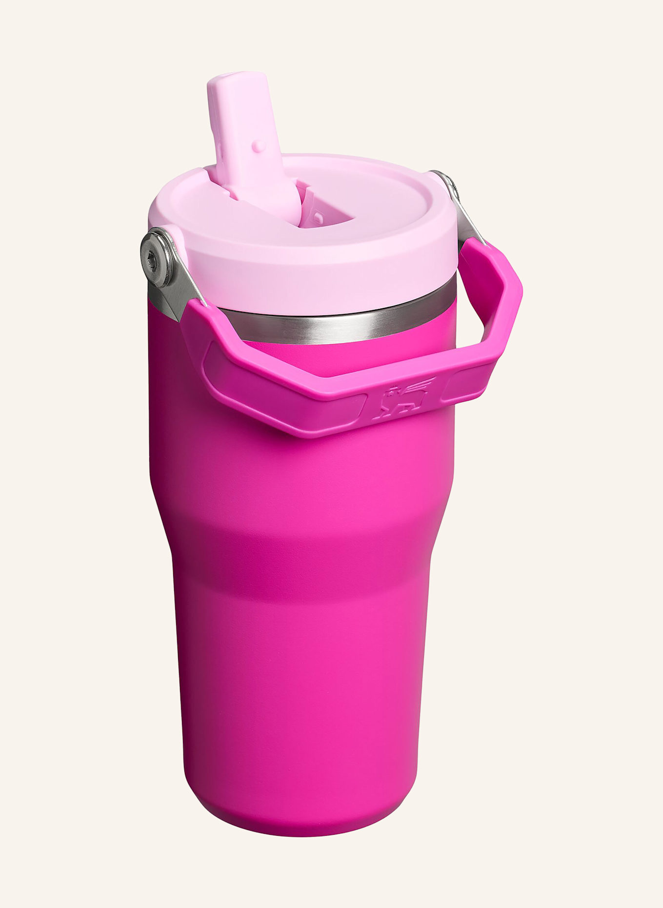 STANLEY Thermobecher THE ICEFLOW™ FLIP STRAW 2.0: PINK / HELLROSA