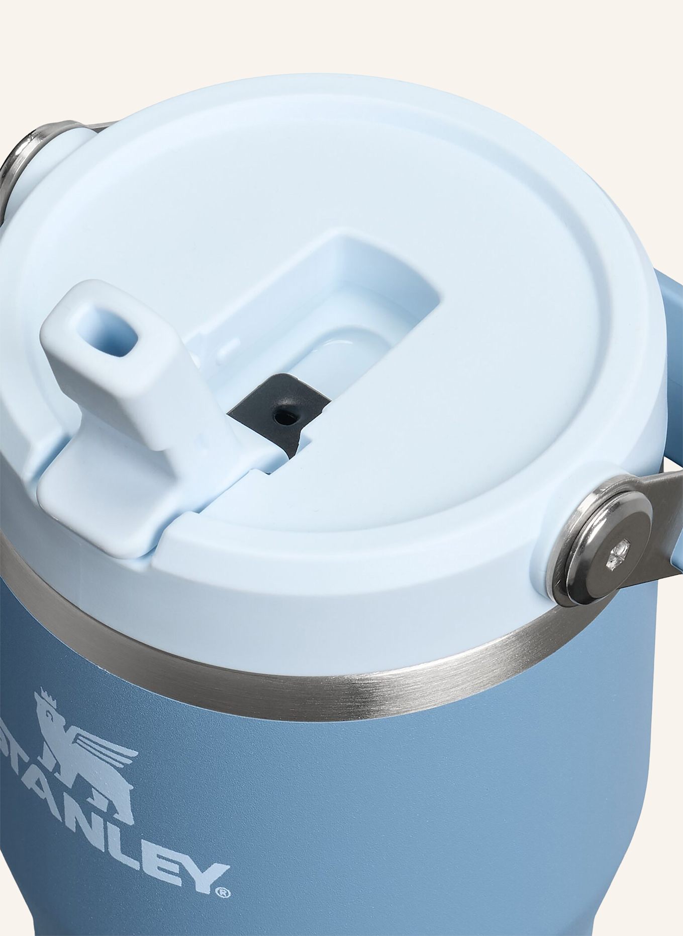 STANLEY Thermobecher THE ICEFLOW™ FLIP STRAW 2.0: BLAU