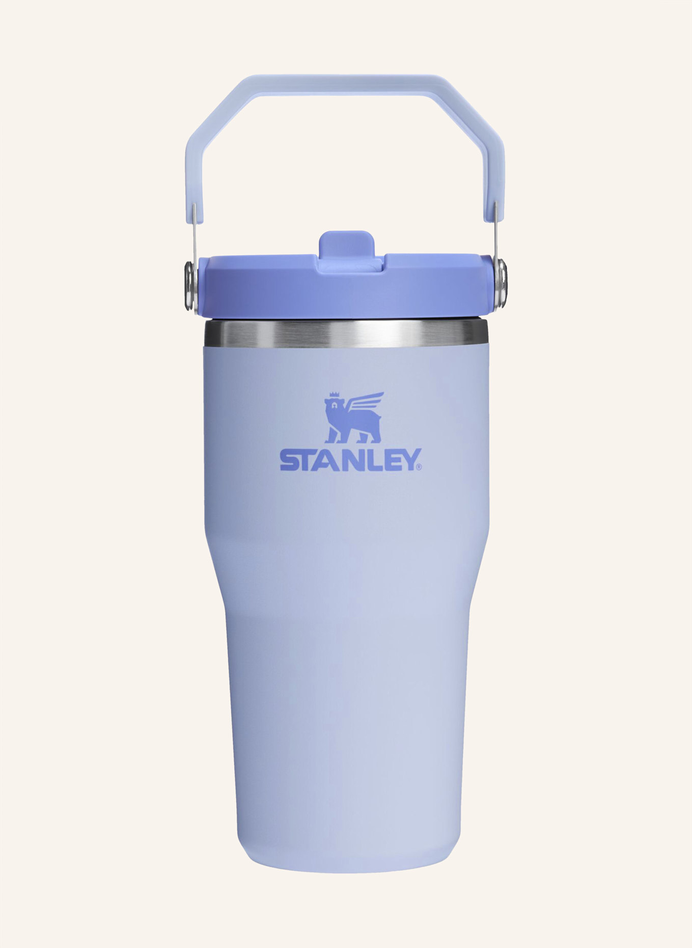 STANLEY Thermobecher THE ICEFLOW™ FLIP STRAW 2.0: HELLLILA