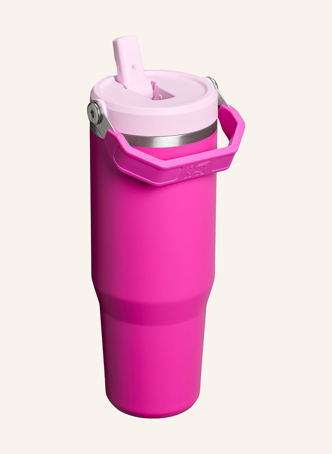STANLEY Thermobecher THE ICEFLOW™ FLIP STRAW 2.0: PINK / HELLROSA