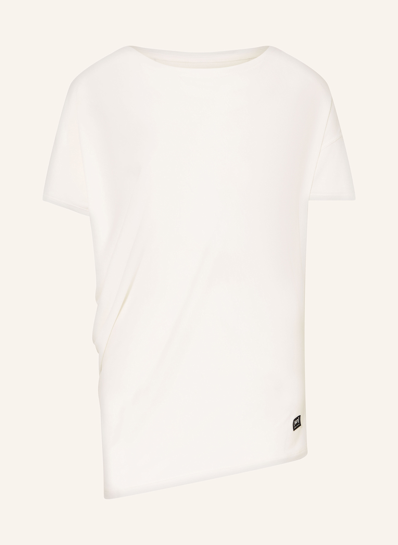 super.natural Koszulka funkcyjna LOOSE AIR z wełną merino: BIAŁY